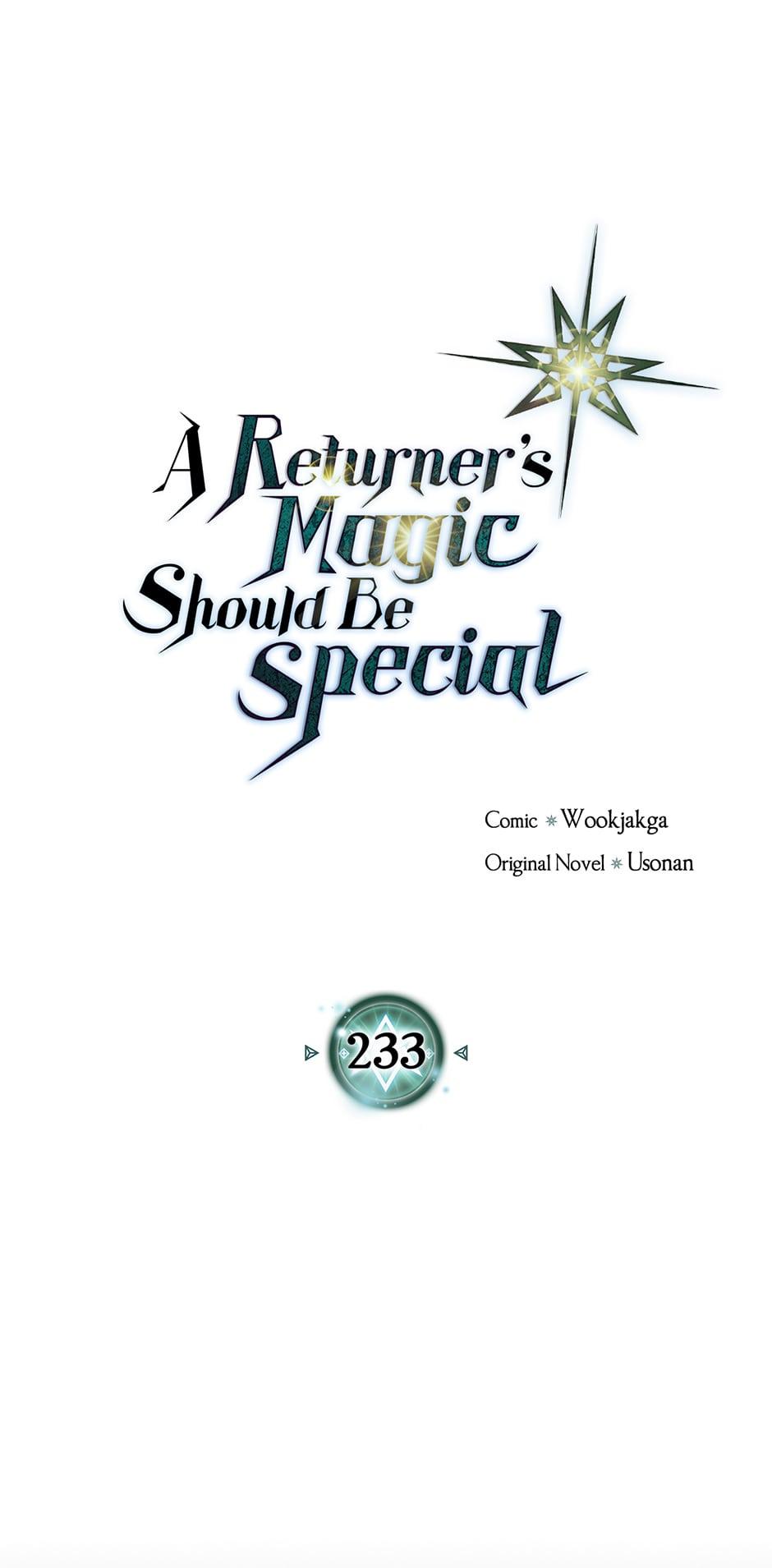 Read A Returner's Magic Should Be Special Manga Online