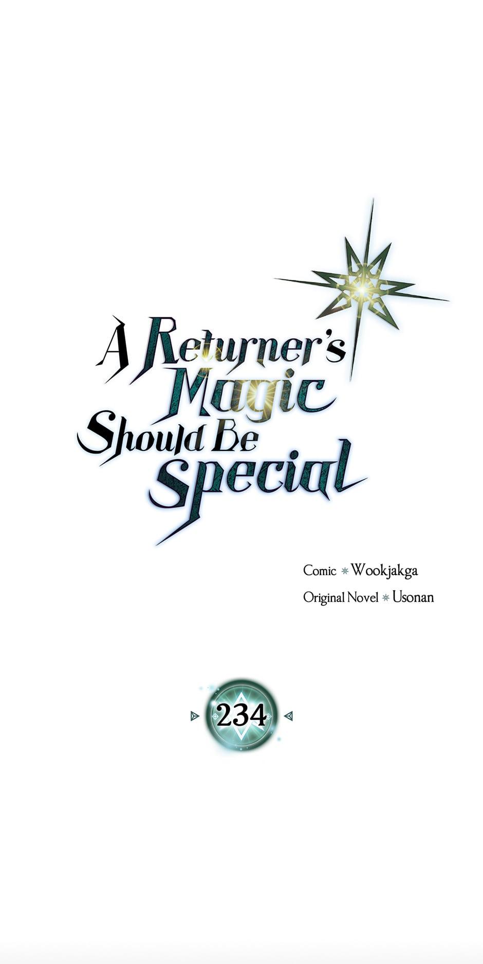 Read A Returner's Magic Should Be Special Manga Online