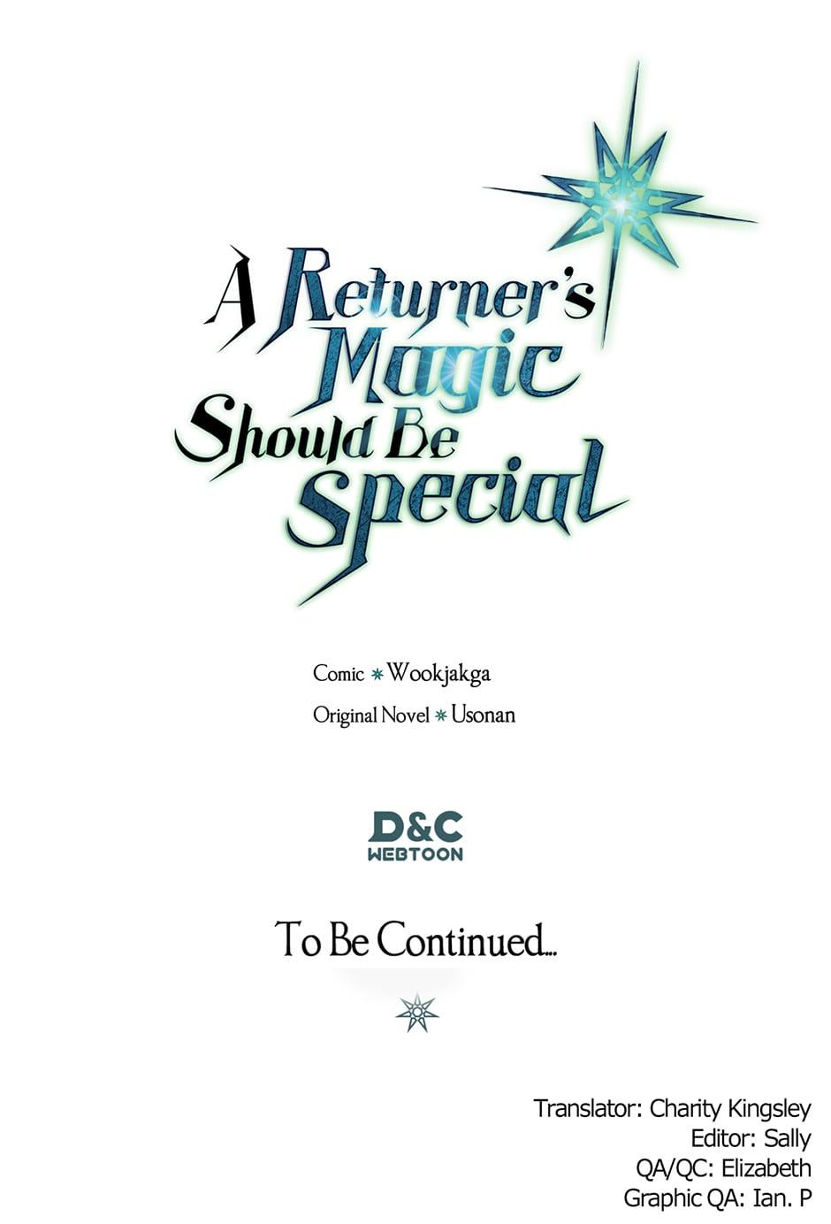 Read A Returner's Magic Should Be Special Manga Online
