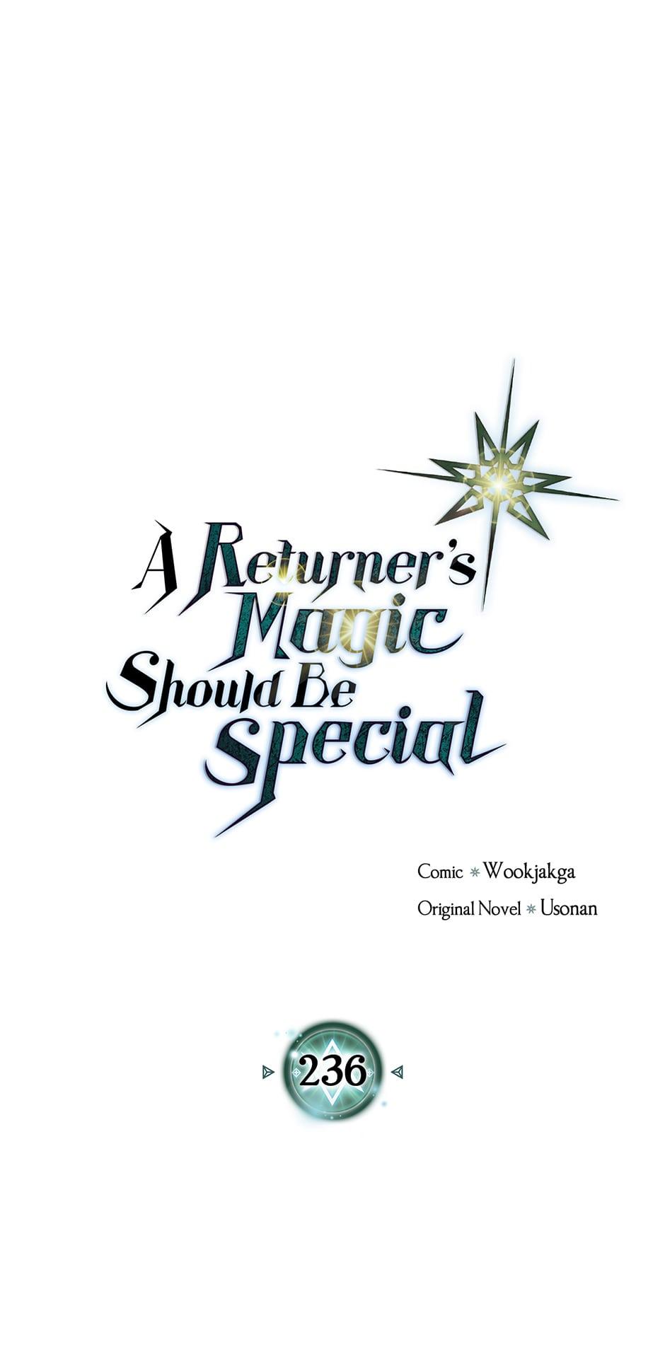 Read A Returner's Magic Should Be Special Manga Online