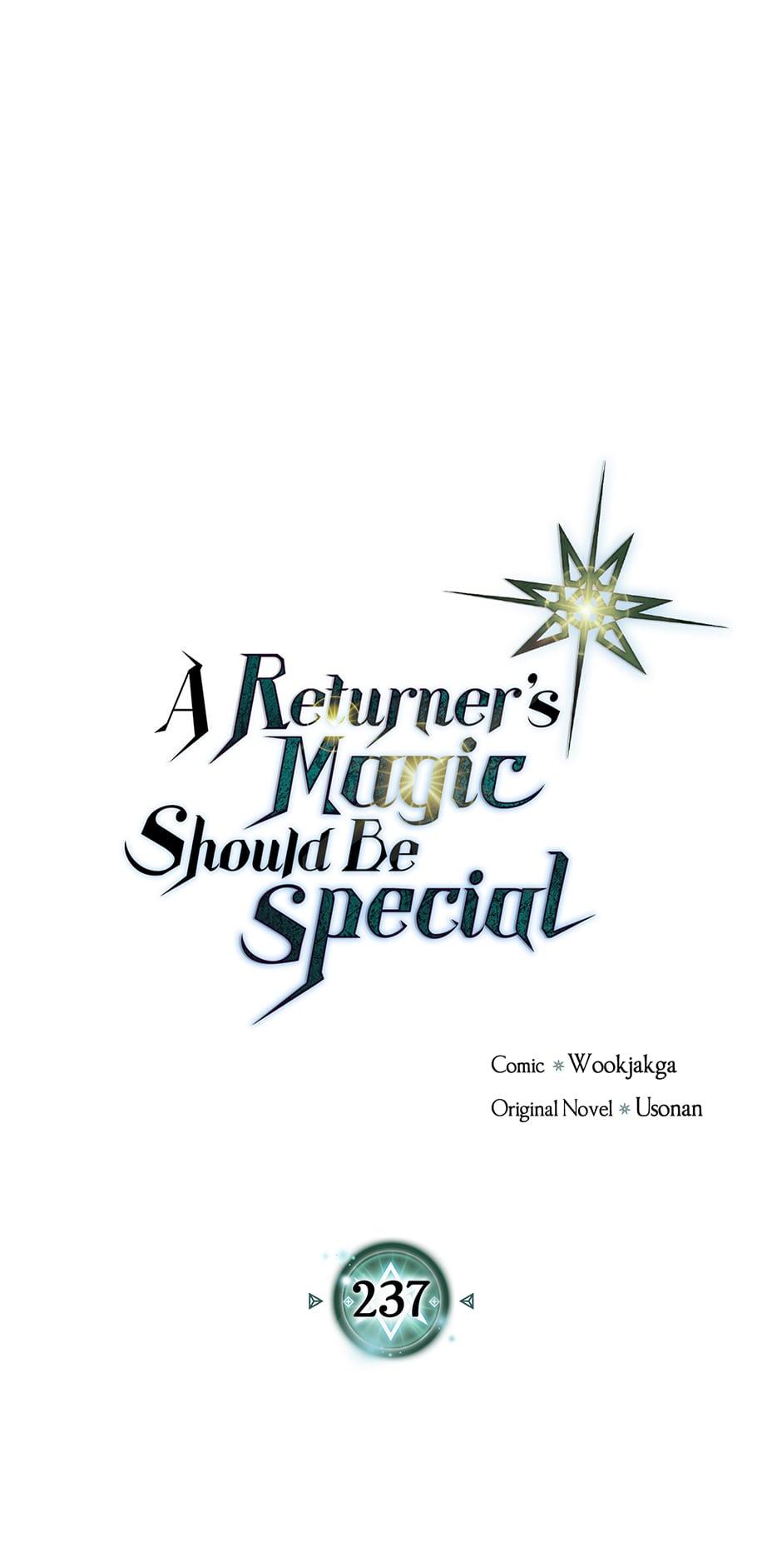 Read A Returner's Magic Should Be Special Manga Online