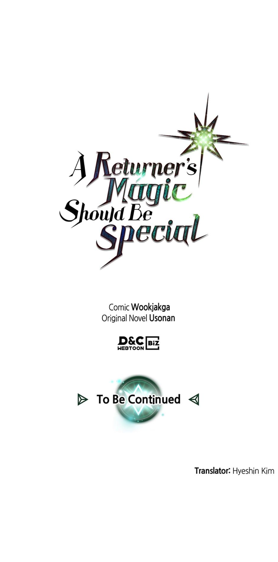 Read A Returner's Magic Should Be Special Manga Online