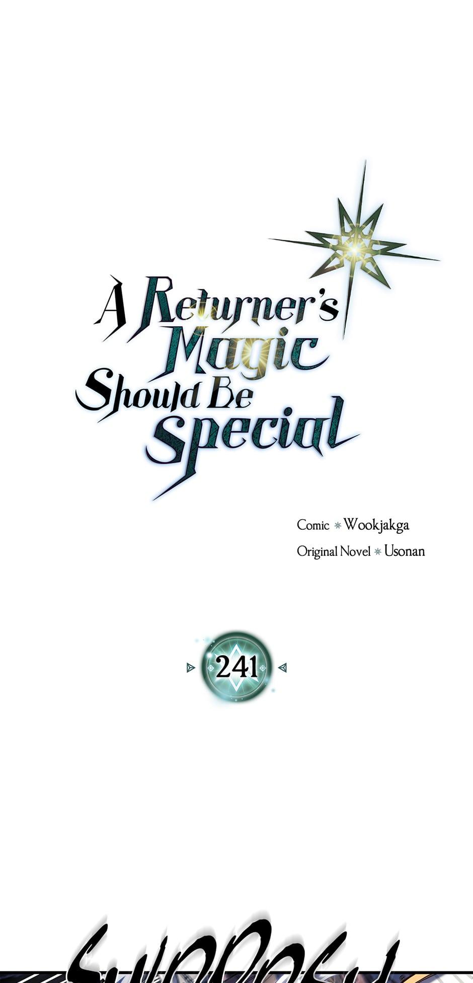 Read A Returner's Magic Should Be Special Manga Online