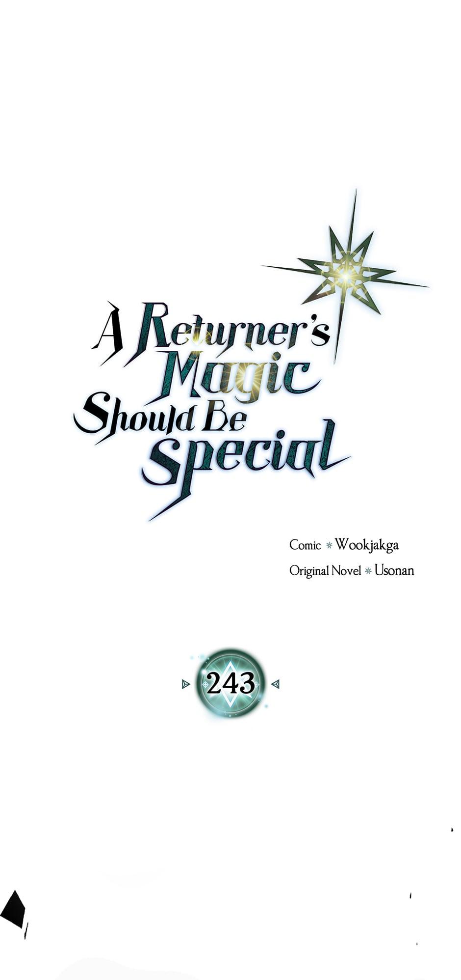 Read A Returner's Magic Should Be Special Manga Online