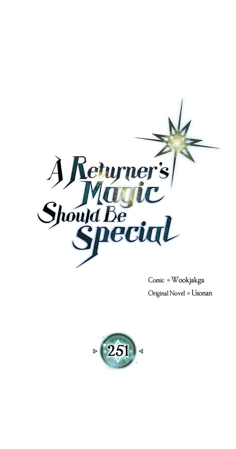 Read A Returner's Magic Should Be Special Manga Online