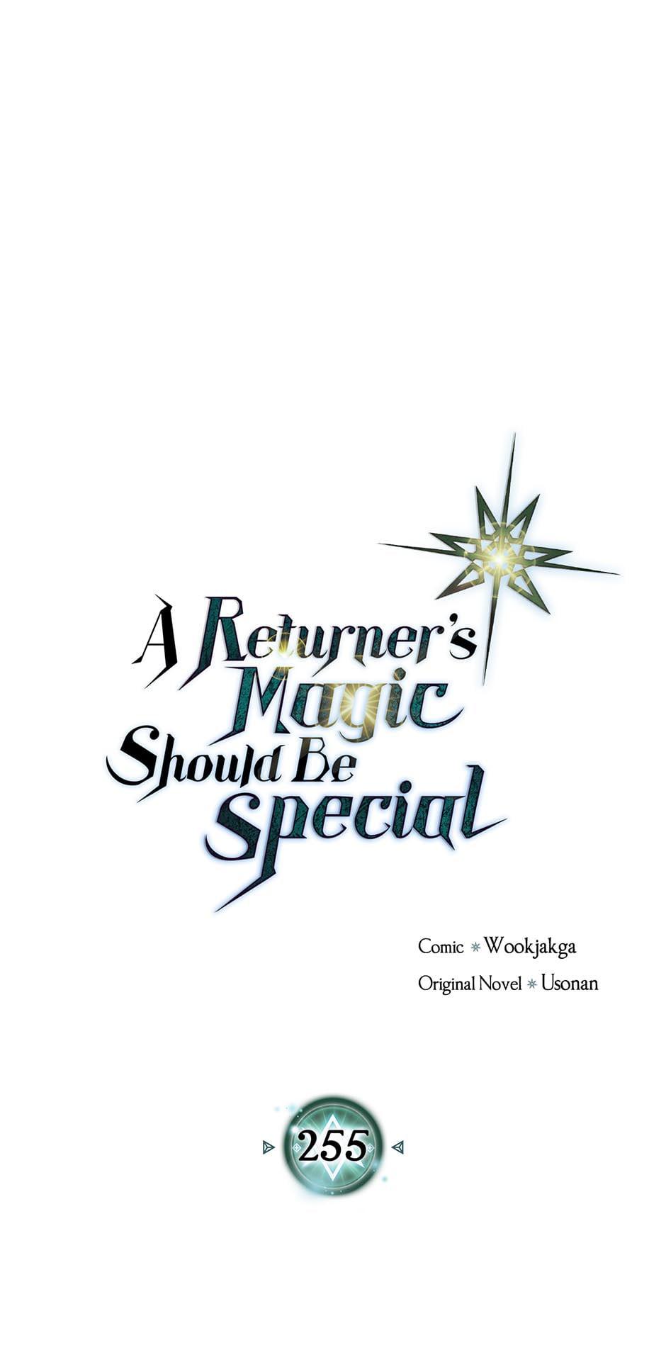 Read A Returner's Magic Should Be Special Manga Online
