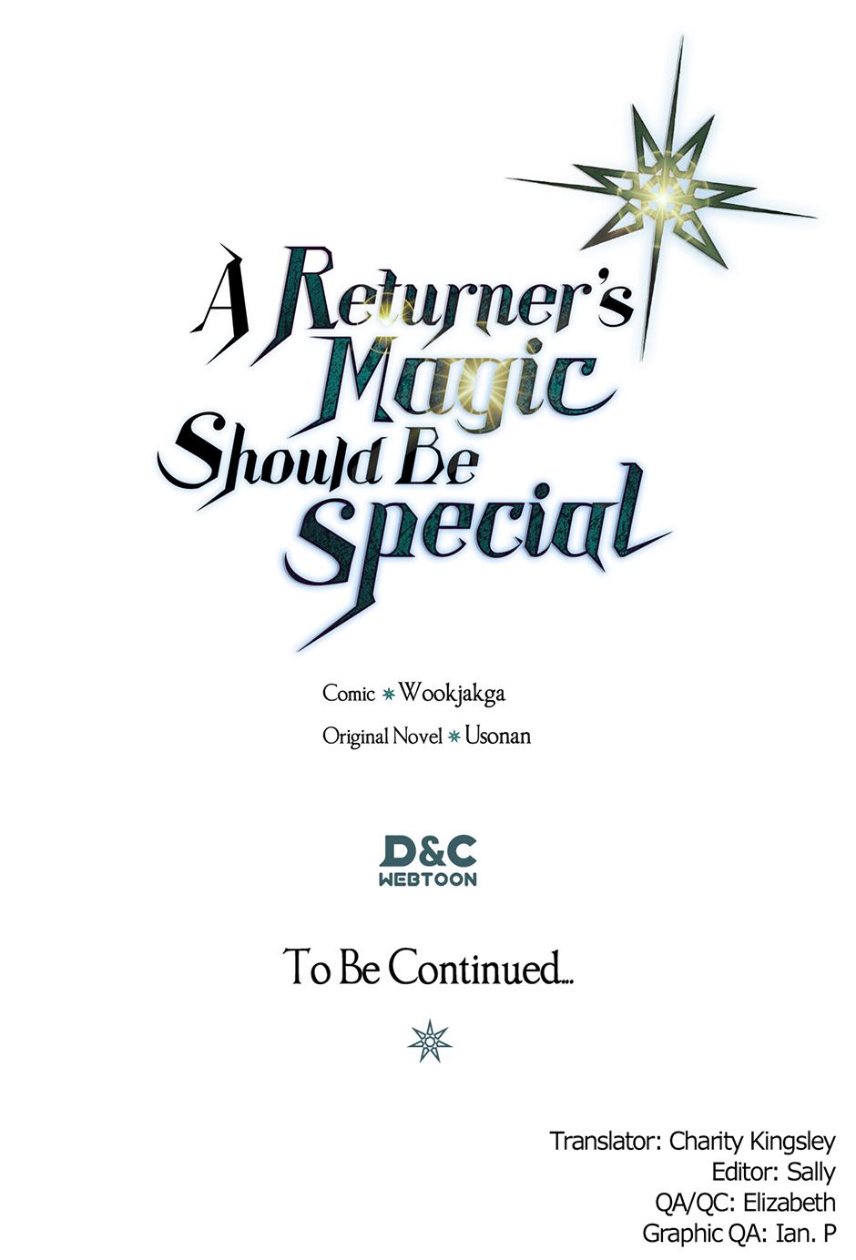 Read A Returner's Magic Should Be Special Manga Online