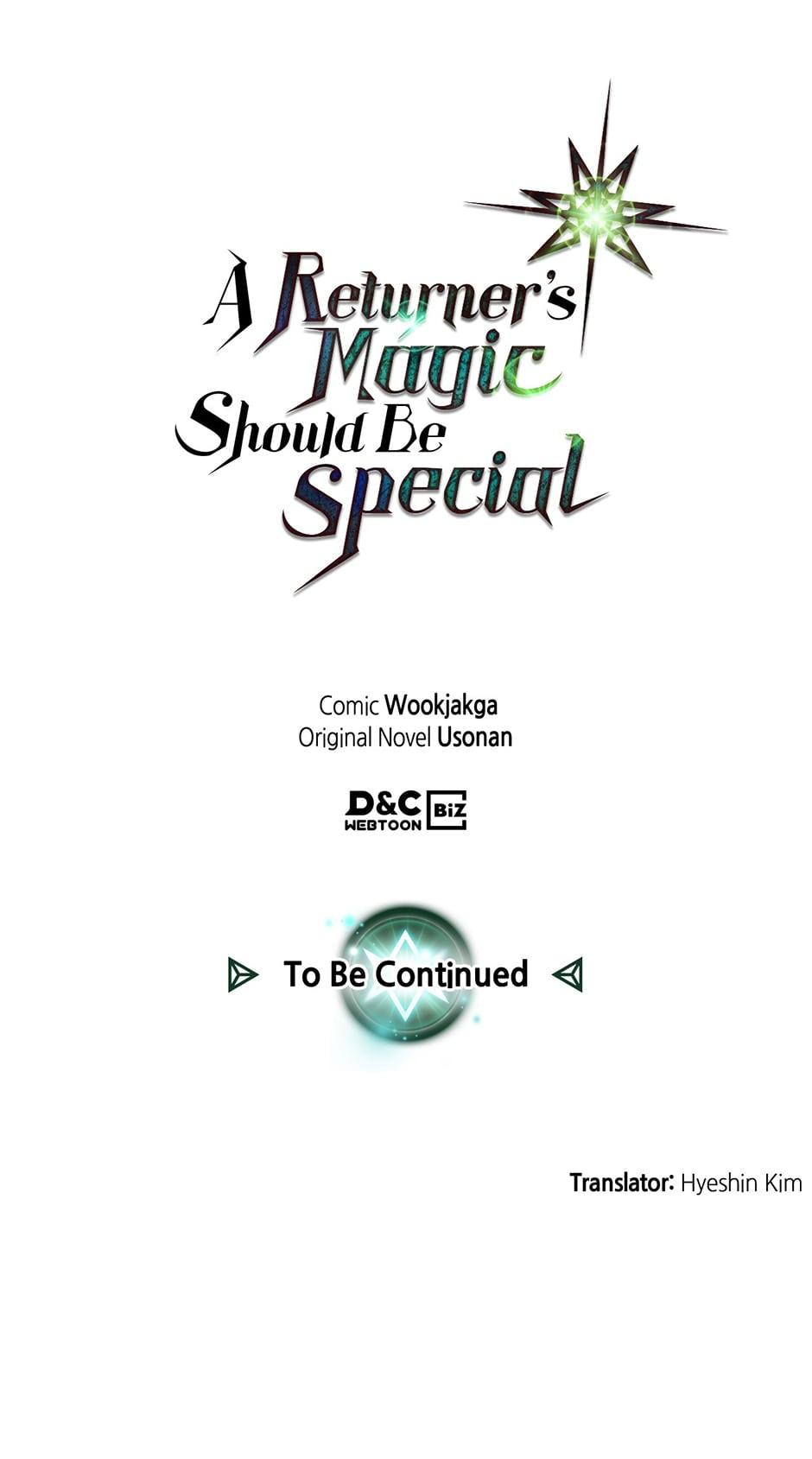 Read A Returner's Magic Should Be Special Manga Online