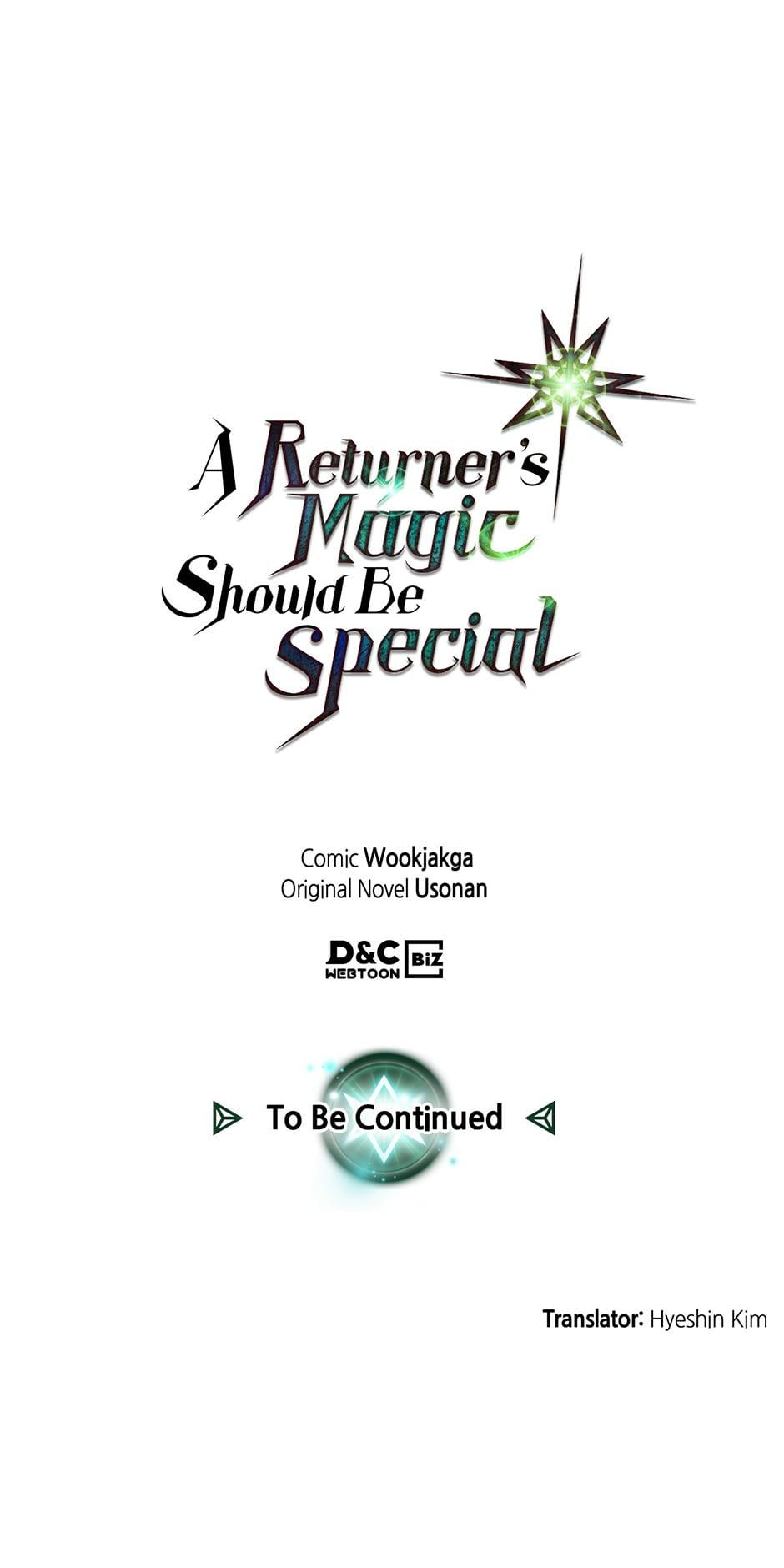 Read A Returner's Magic Should Be Special Manga Online
