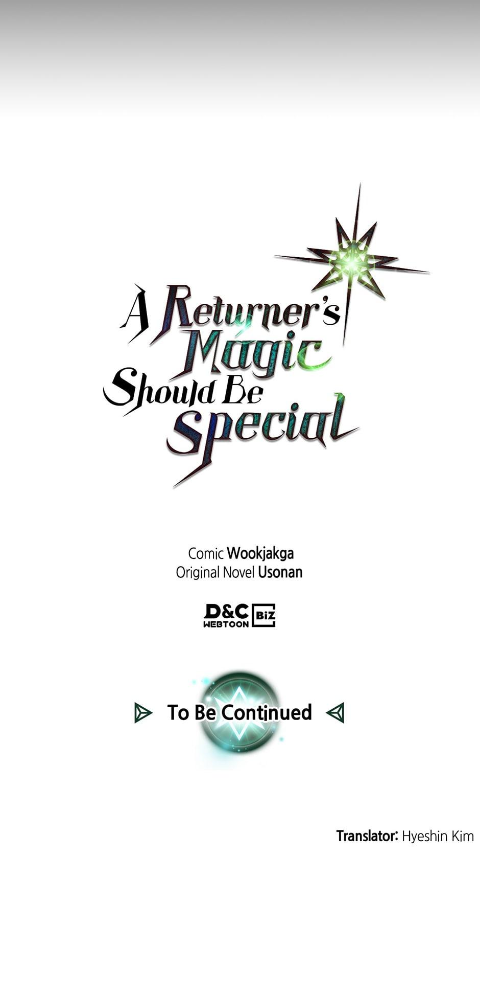 Read A Returner's Magic Should Be Special Manga Online