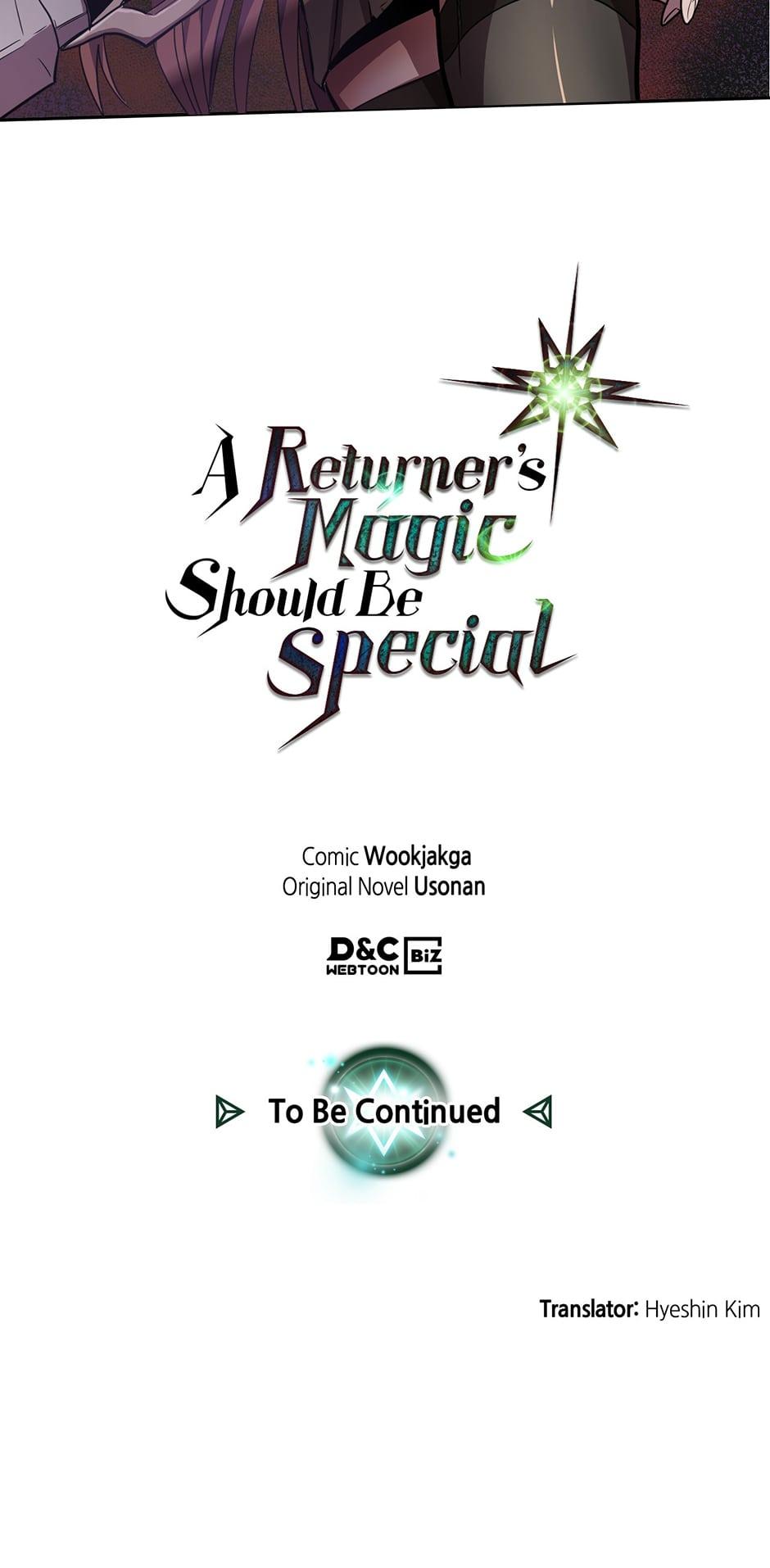 Read A Returner's Magic Should Be Special Manga Online