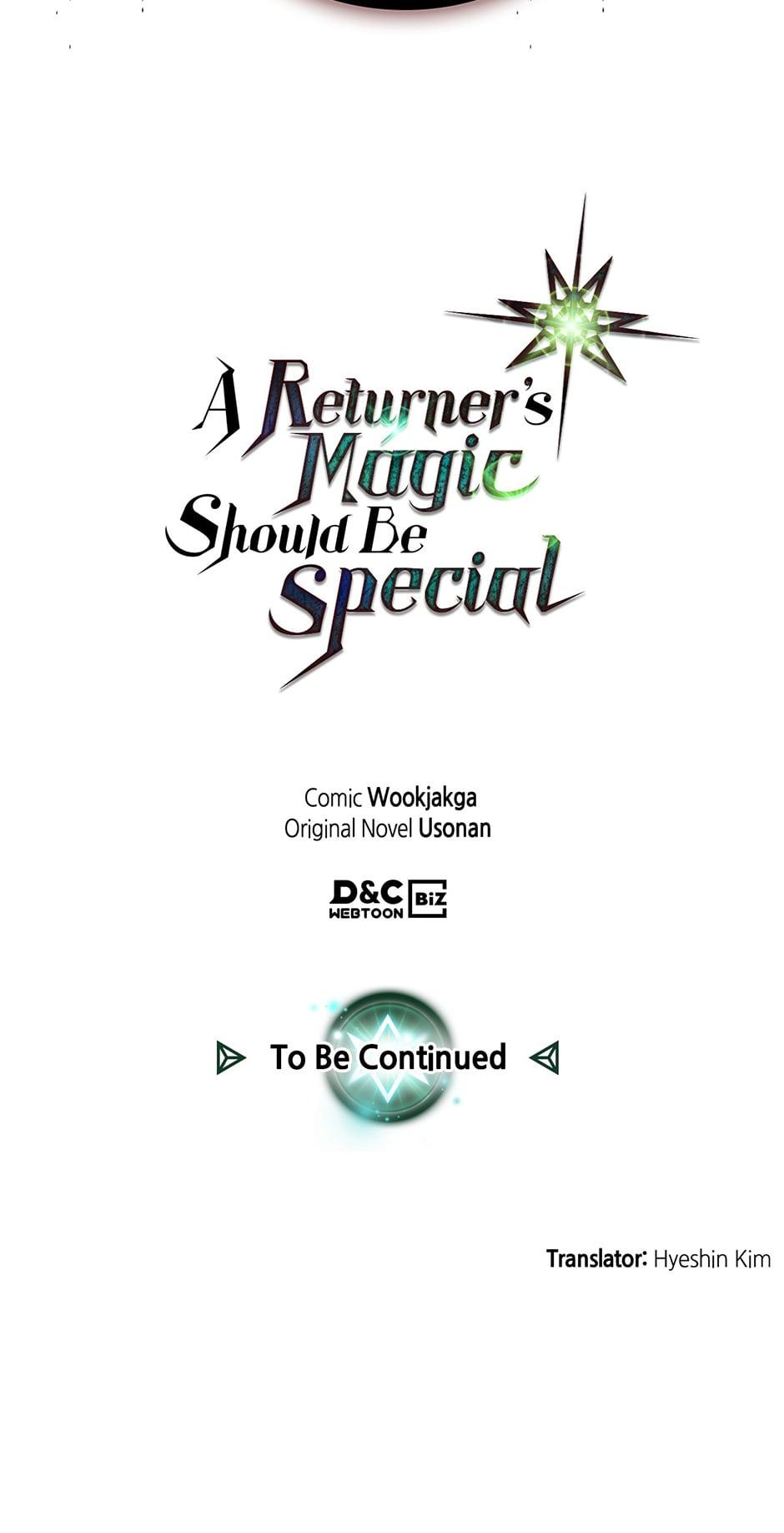 Read A Returner's Magic Should Be Special Manga Online