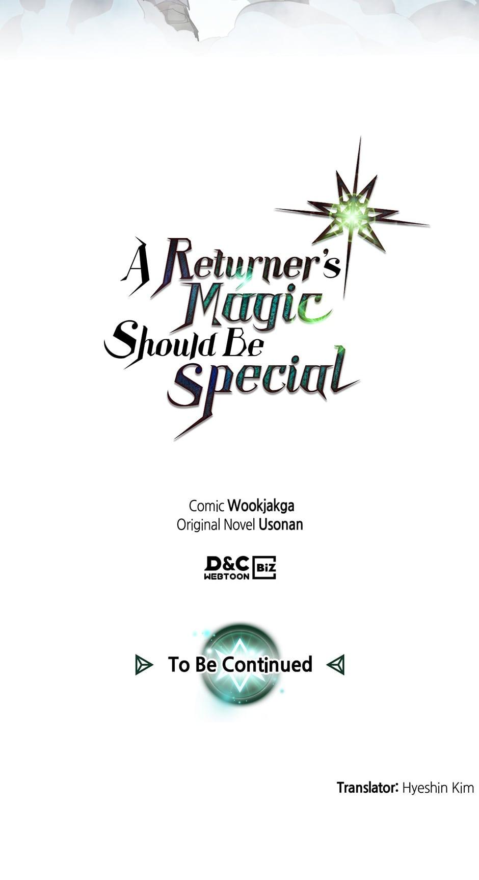 Read A Returner's Magic Should Be Special Manga Online