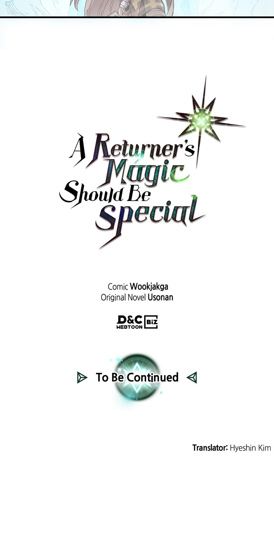 Read A Returner's Magic Should Be Special Manga Online