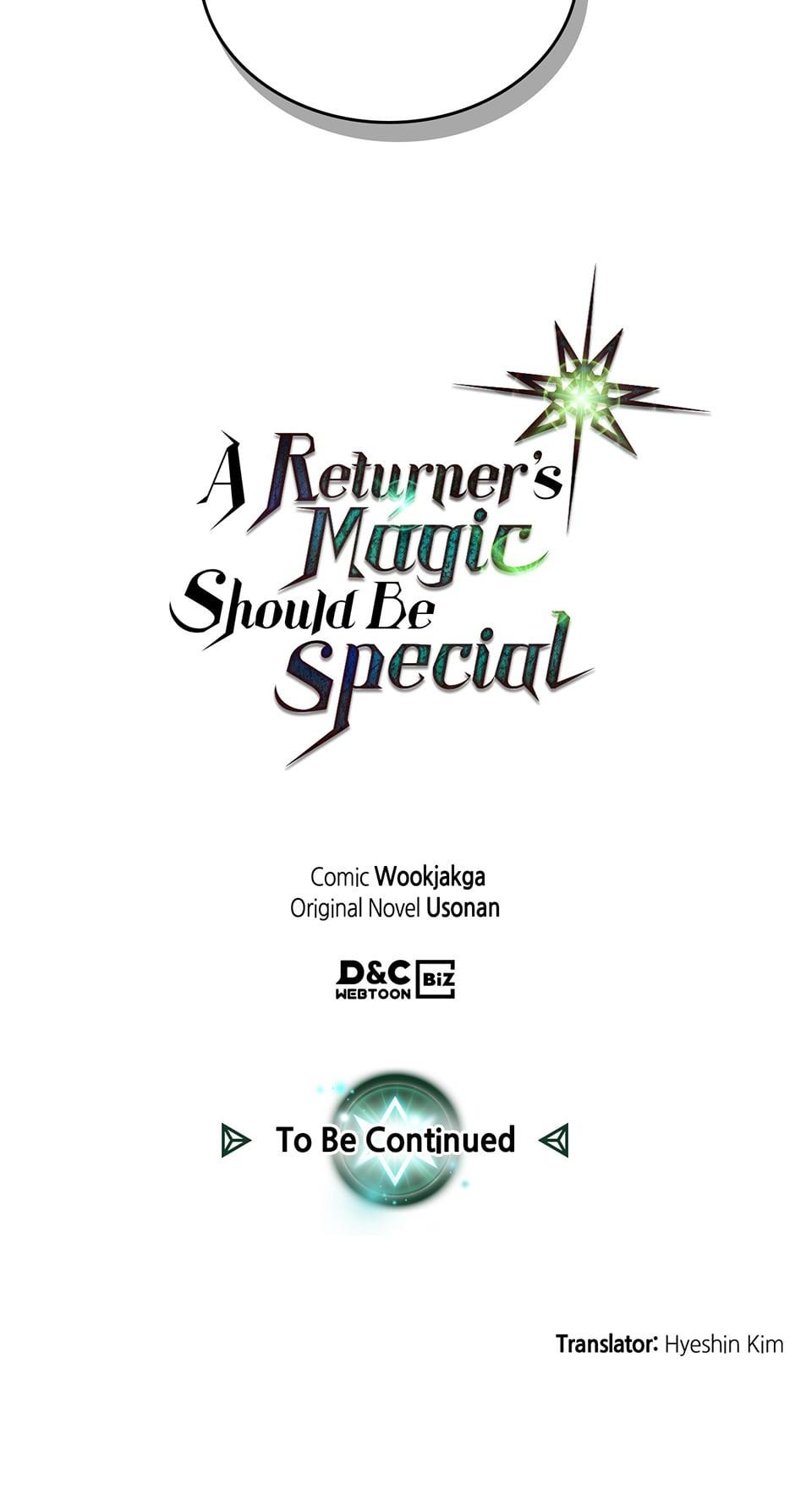 Read A Returner's Magic Should Be Special Manga Online