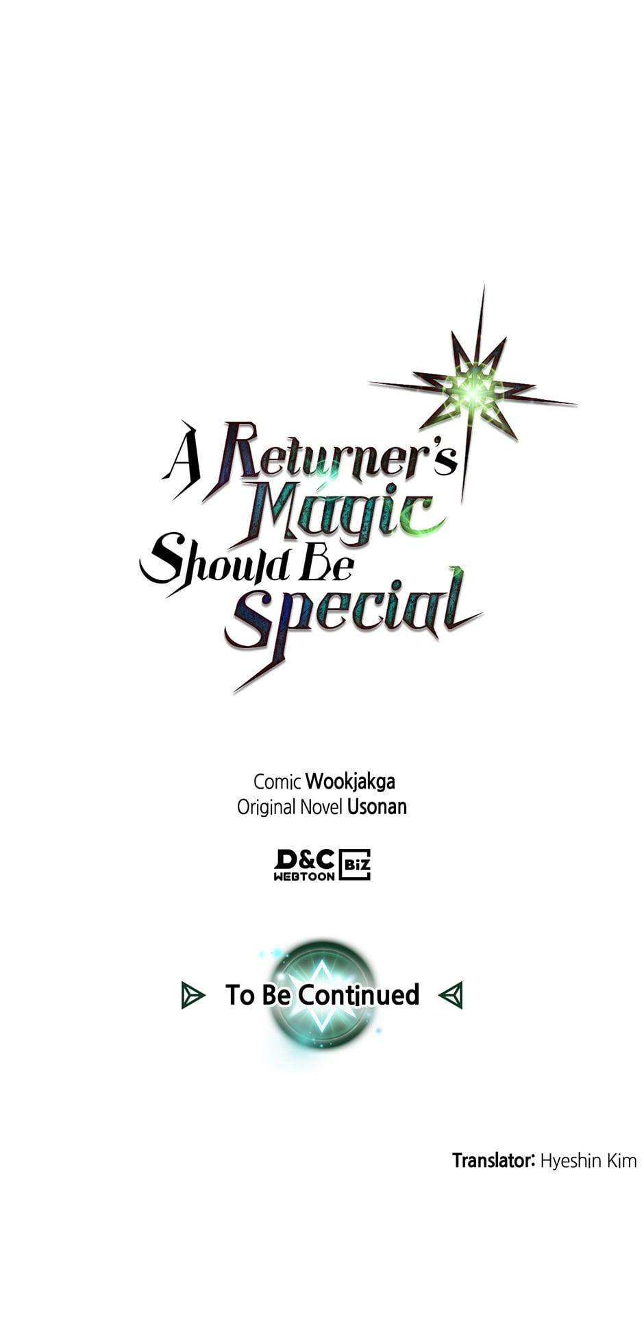 Read A Returner's Magic Should Be Special Manga Online