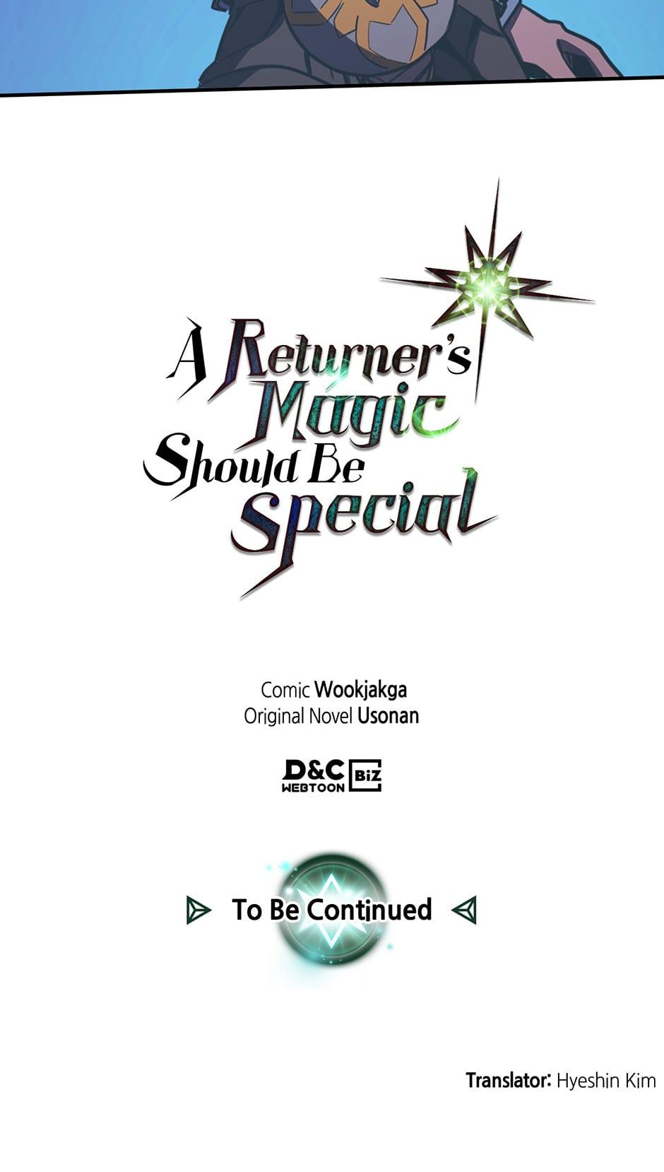 Read A Returner's Magic Should Be Special Manga Online