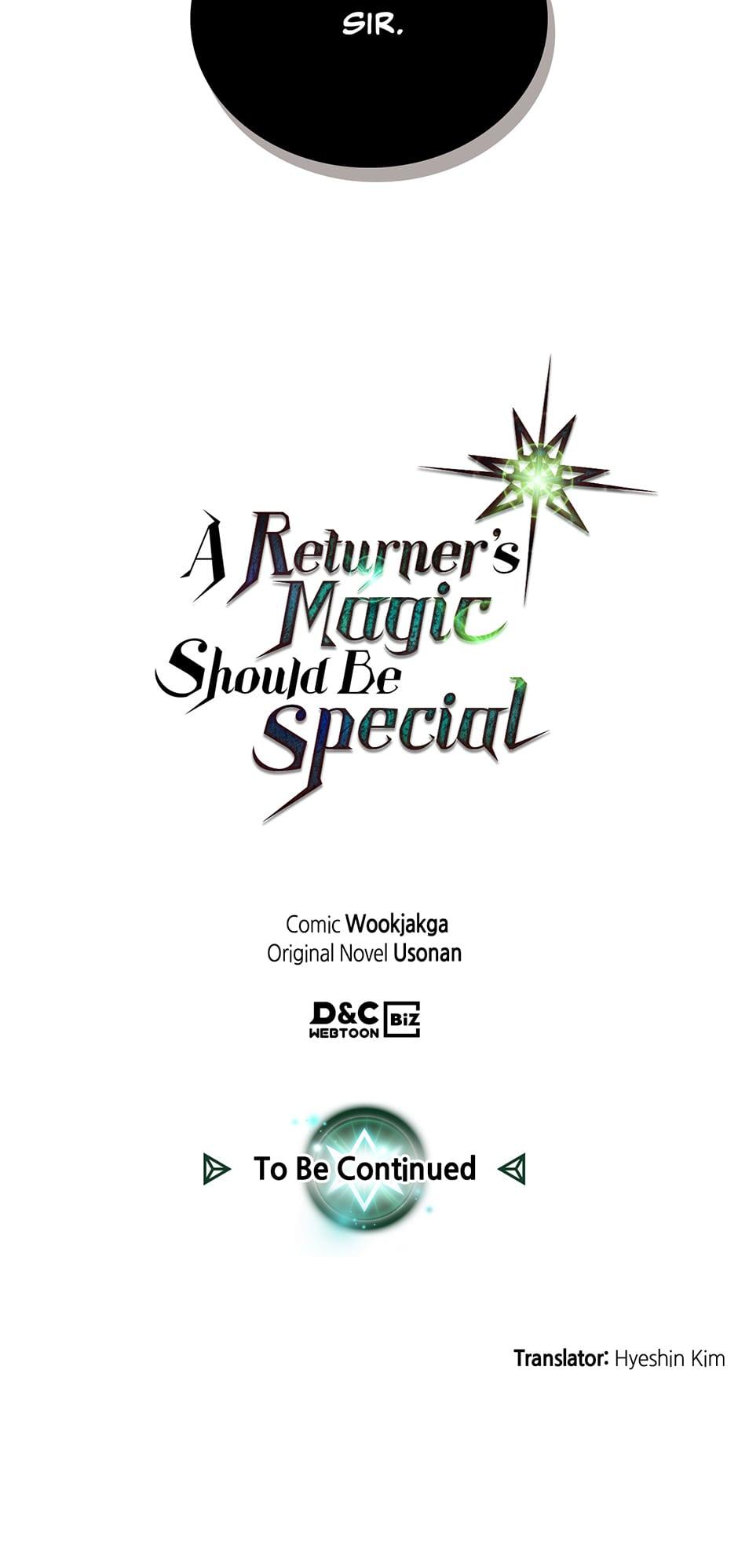 Read A Returner's Magic Should Be Special Manga Online