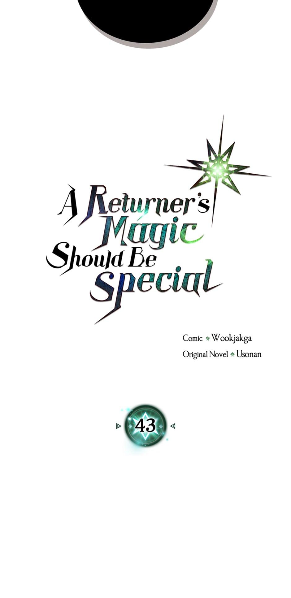 Read A Returner's Magic Should Be Special Manga Online