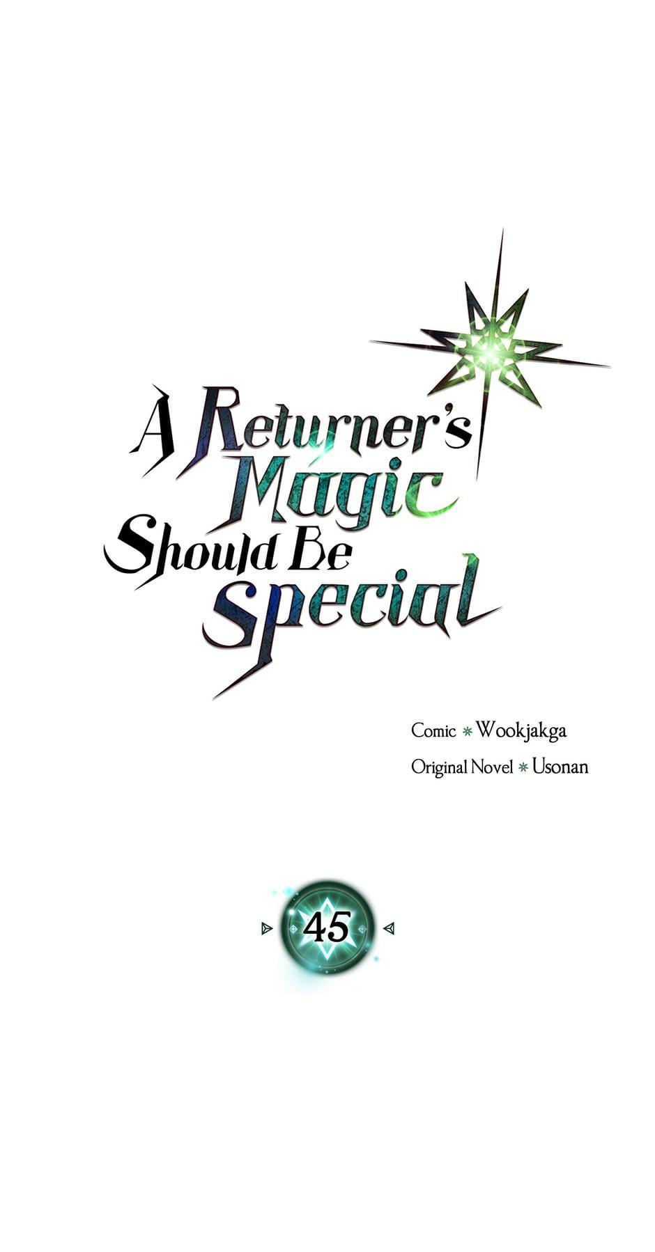 Read A Returner's Magic Should Be Special Manga Online