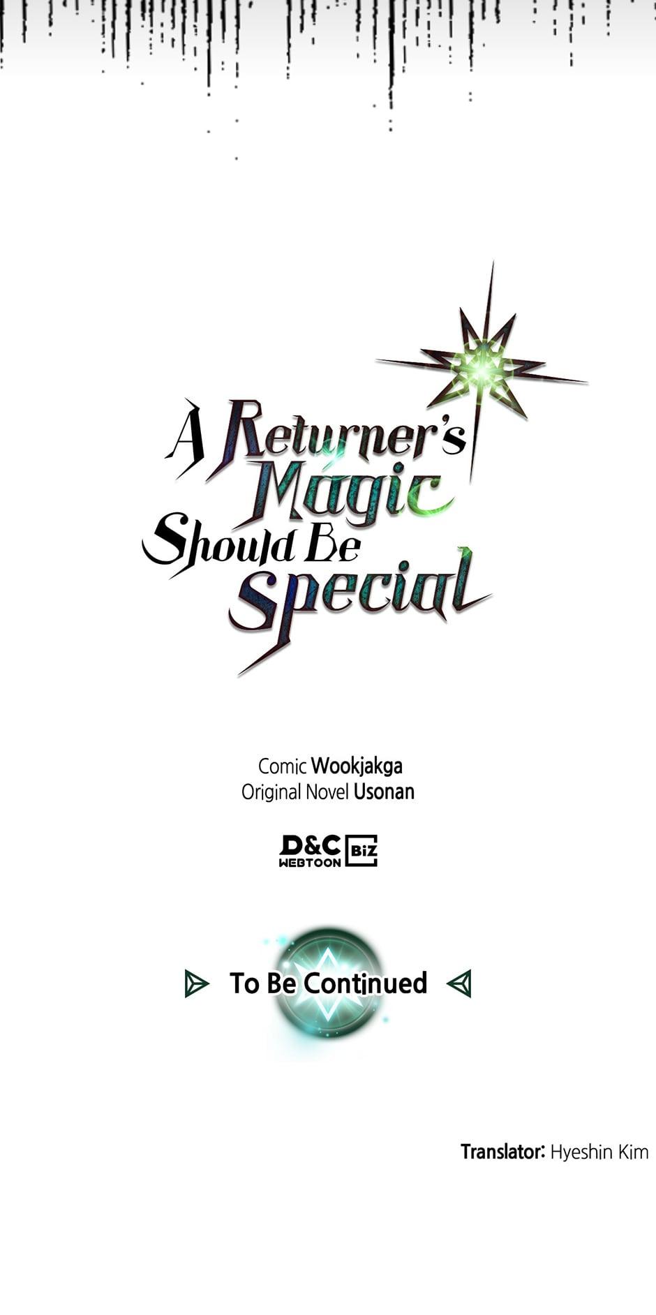 Read A Returner's Magic Should Be Special Manga Online