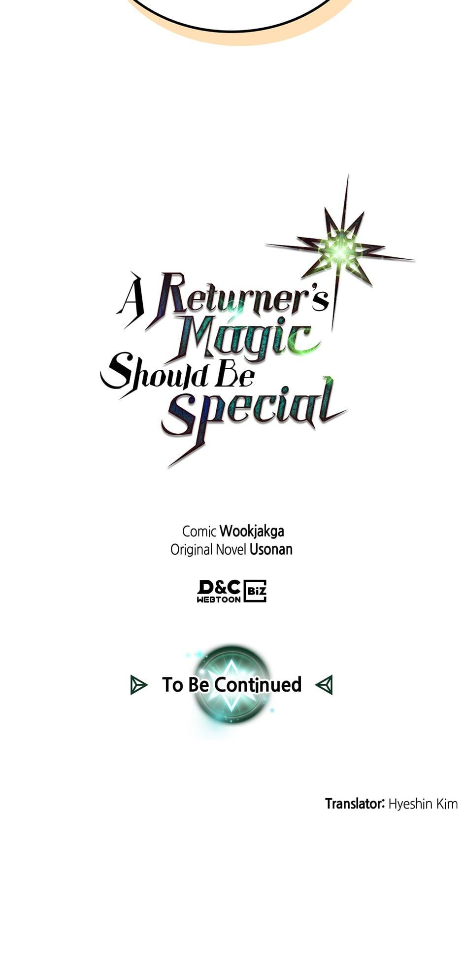 Read A Returner's Magic Should Be Special Manga Online