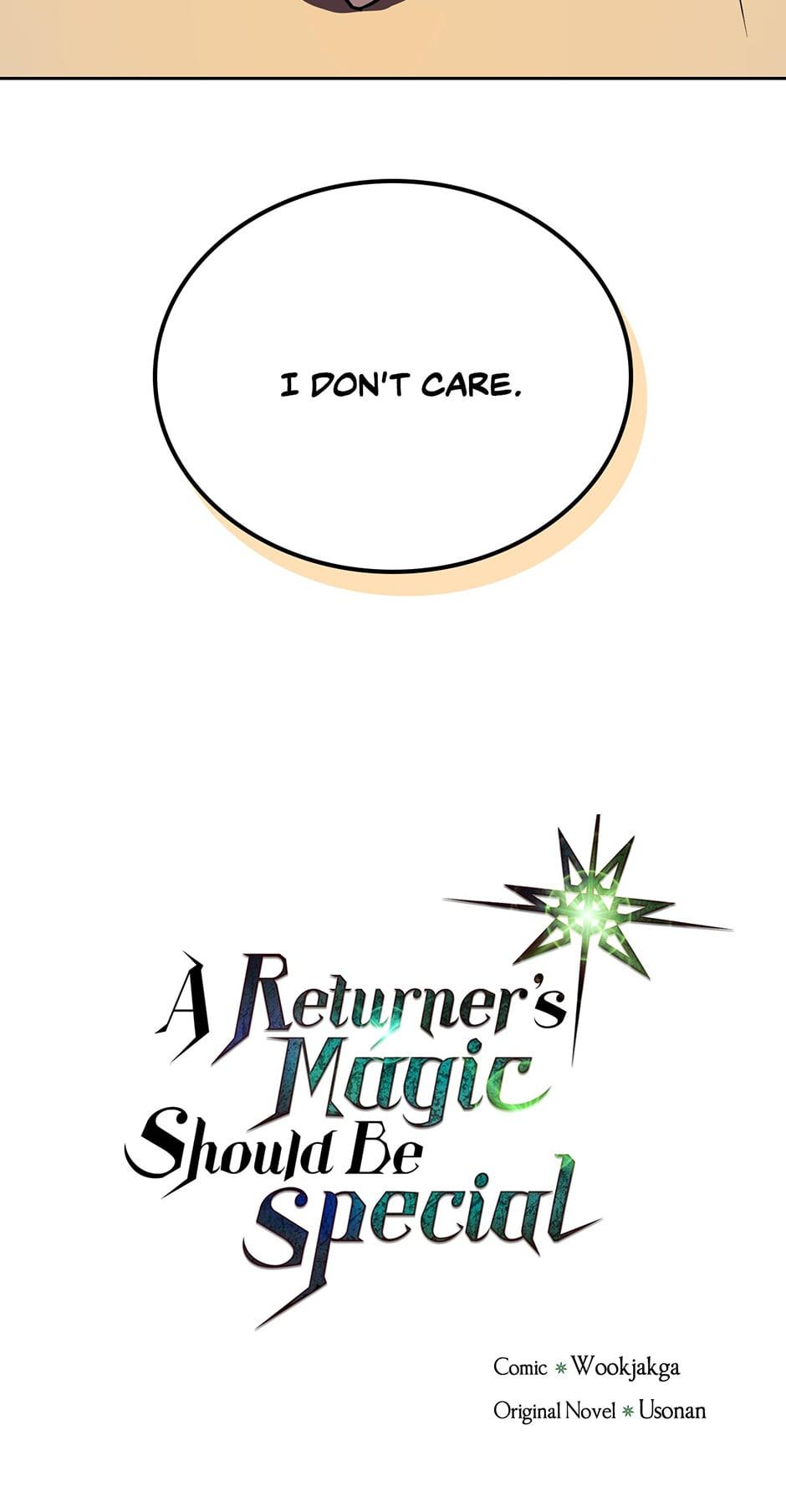 Read A Returner's Magic Should Be Special Manga Online