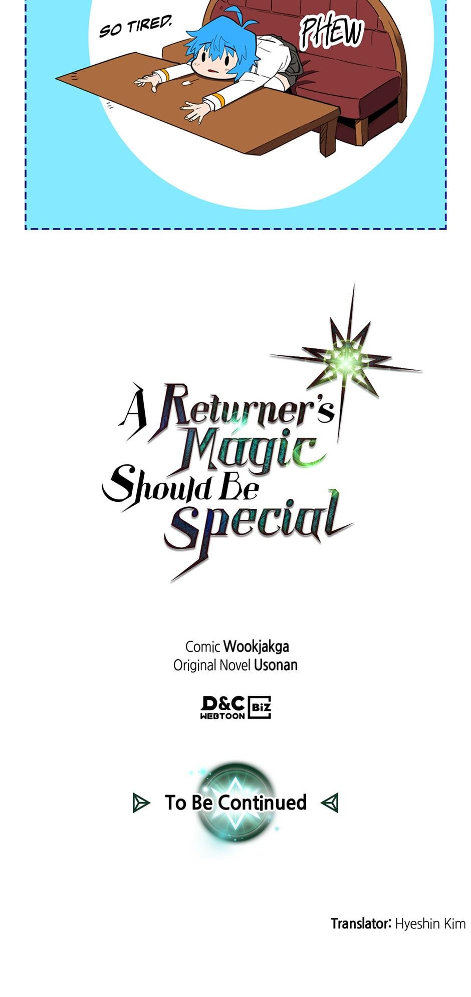 Read A Returner's Magic Should Be Special Manga Online