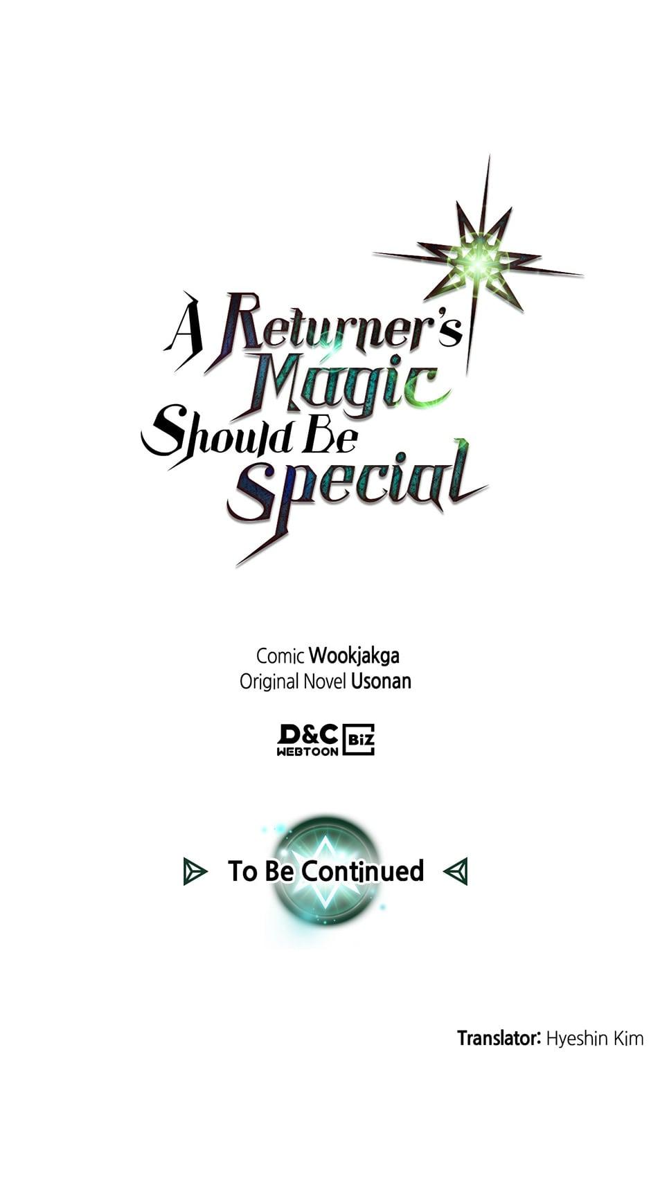 Read A Returner's Magic Should Be Special Manga Online