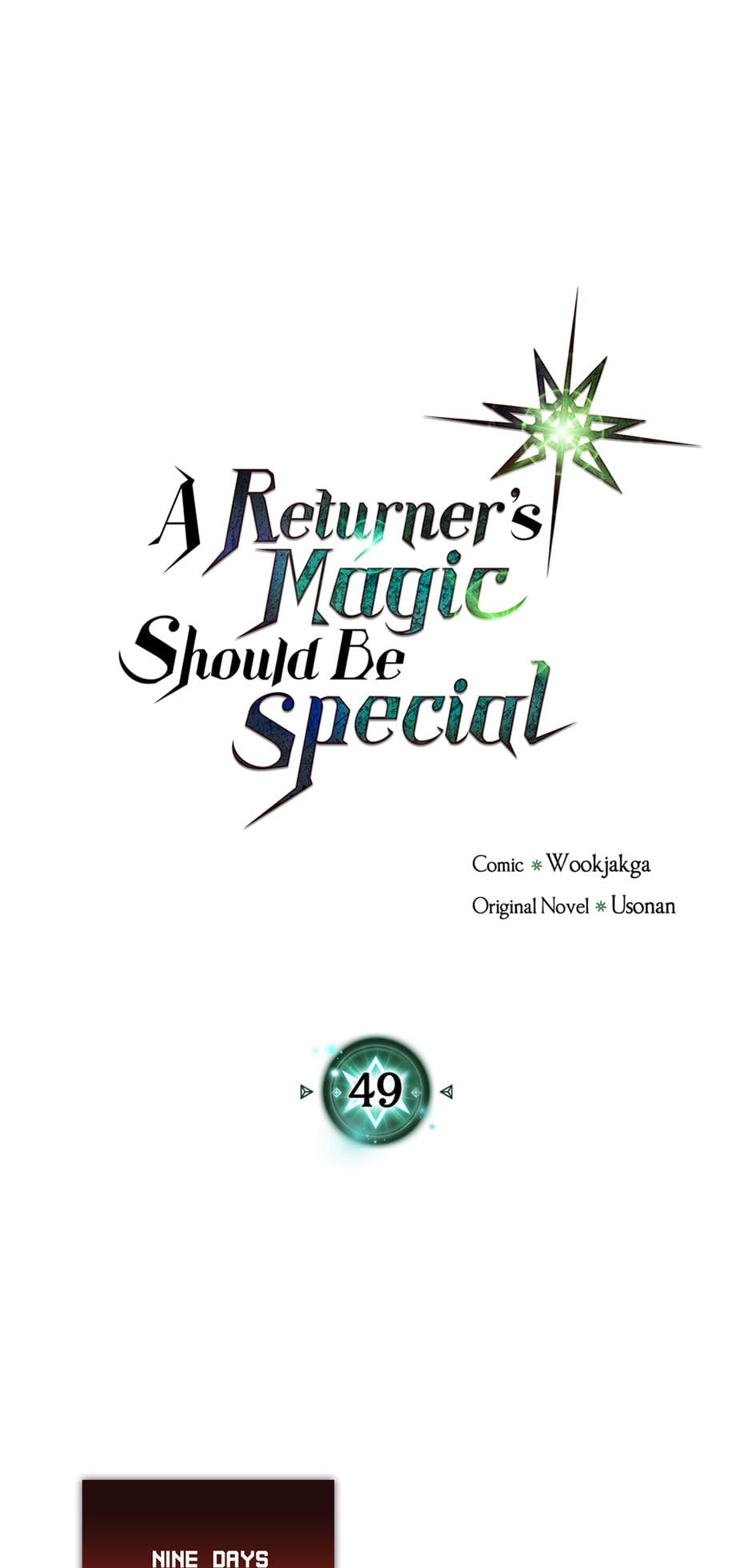 Read A Returner's Magic Should Be Special Manga Online