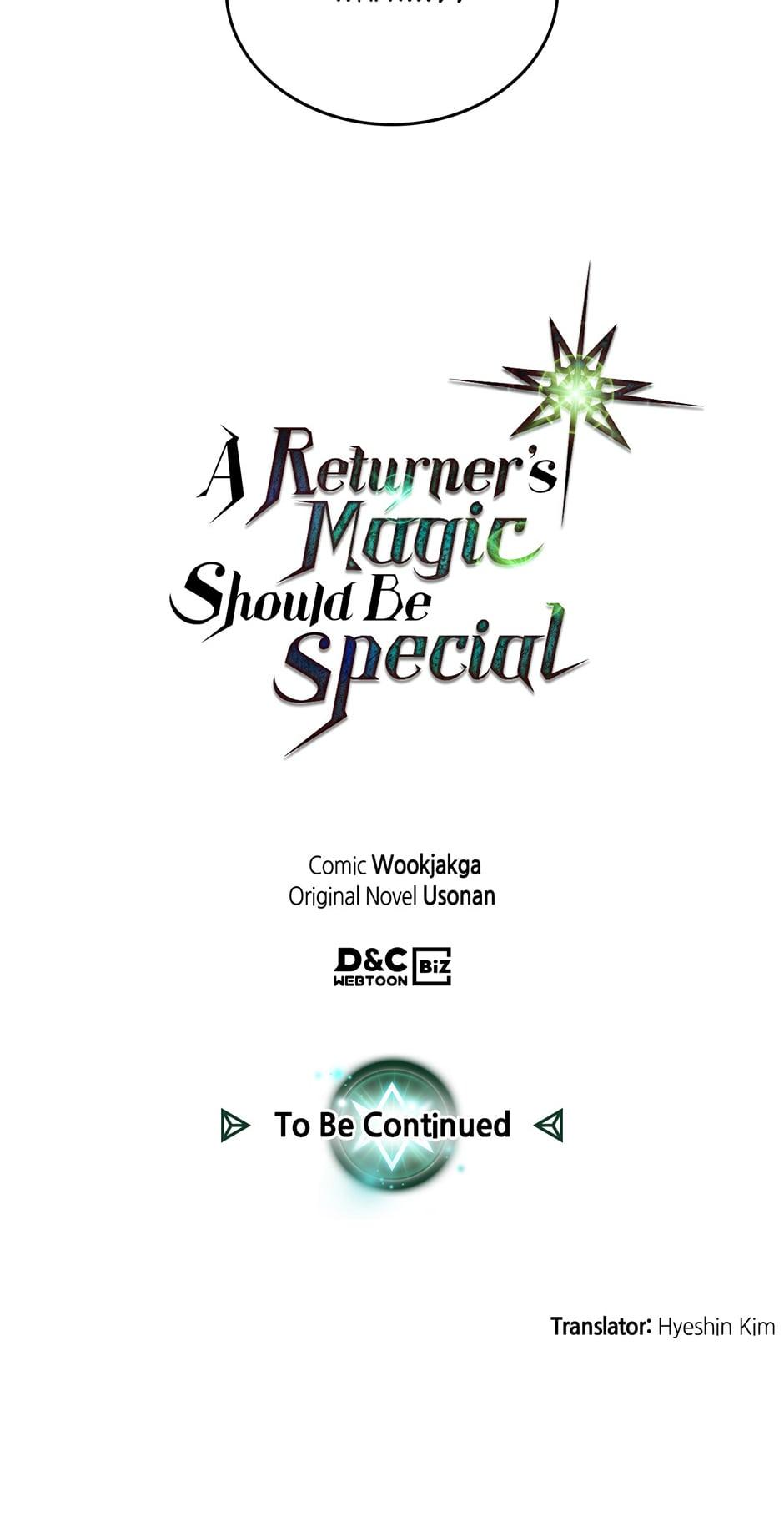 Read A Returner's Magic Should Be Special Manga Online
