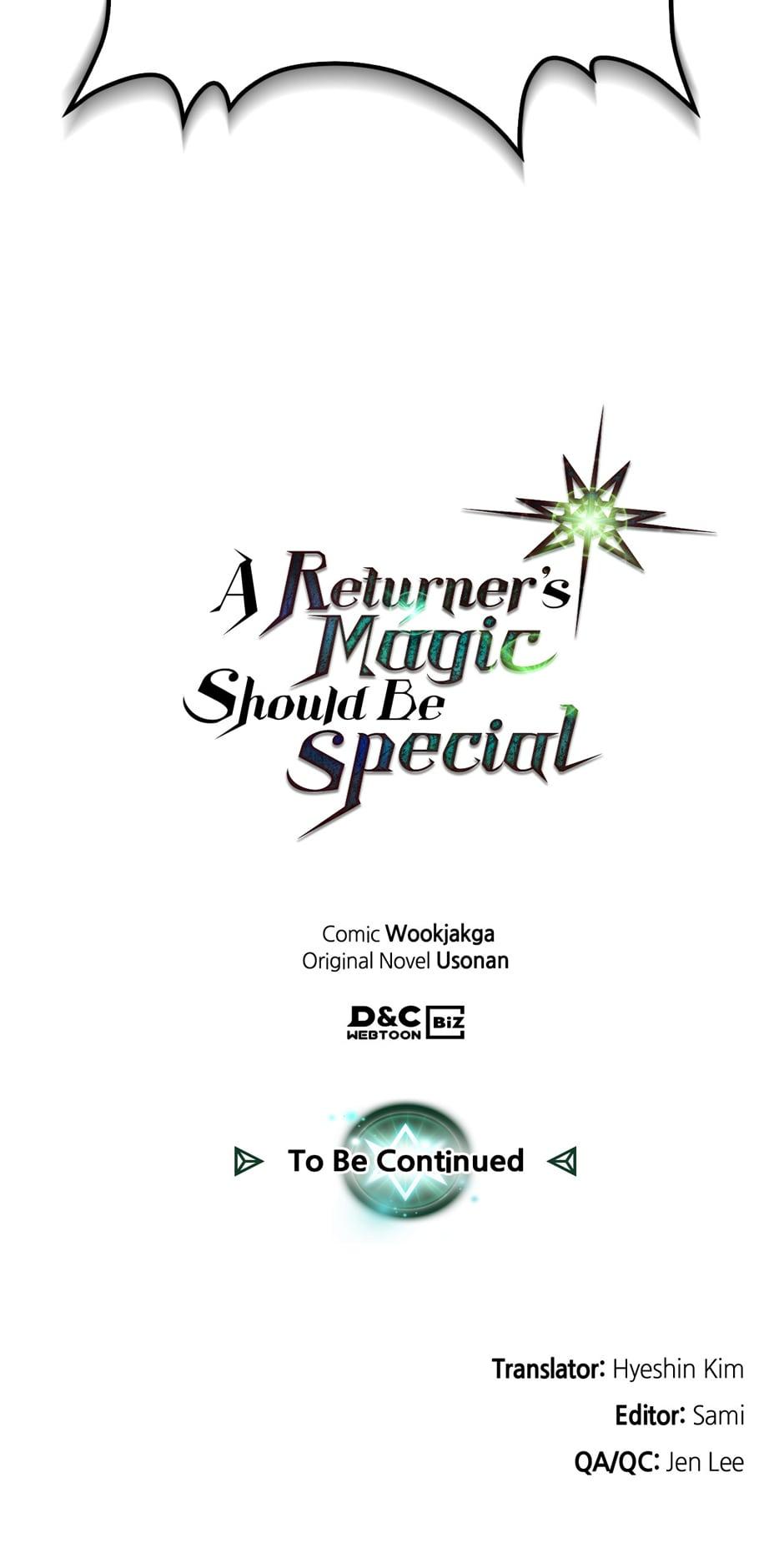 Read A Returner's Magic Should Be Special Manga Online