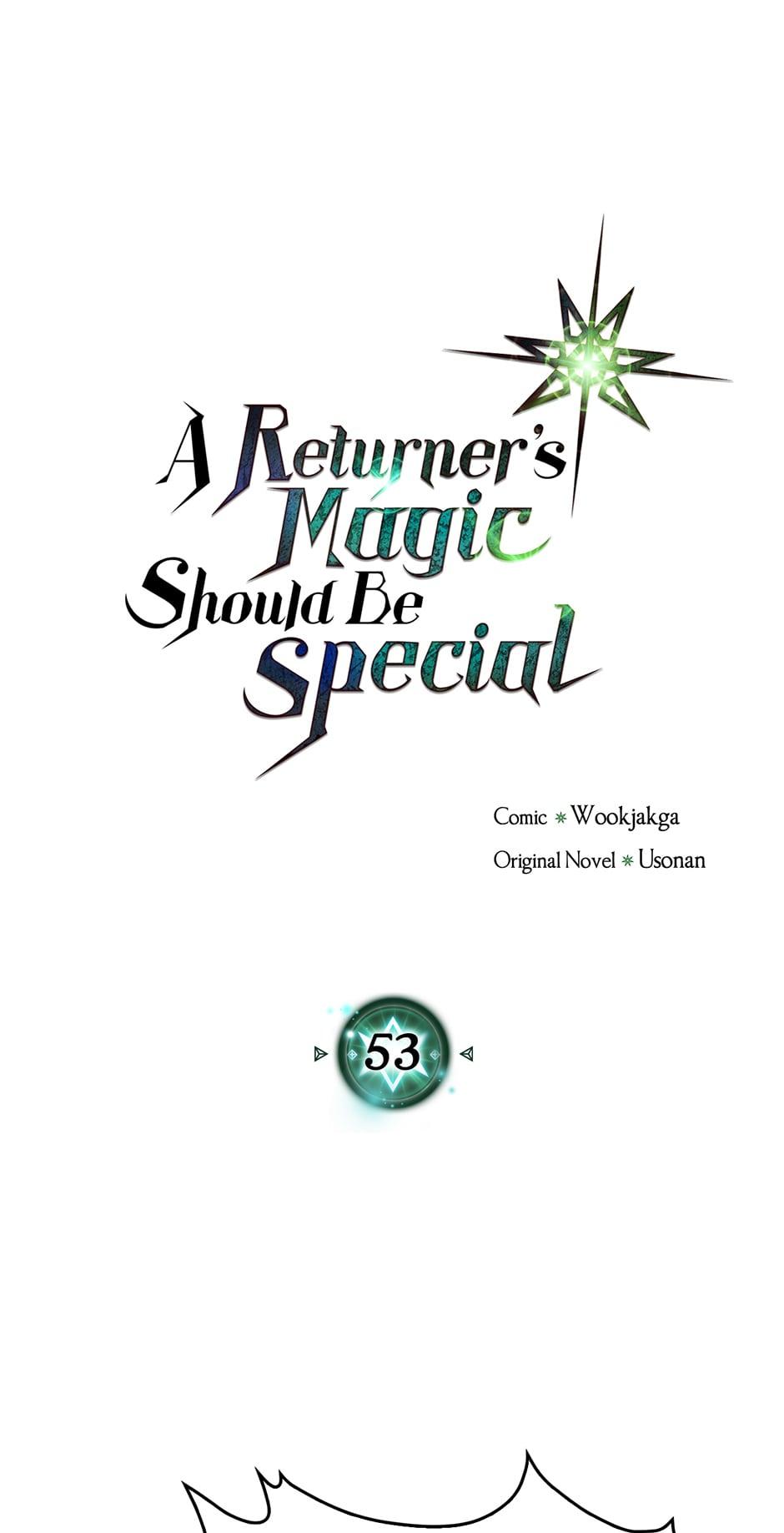 Read A Returner's Magic Should Be Special Manga Online