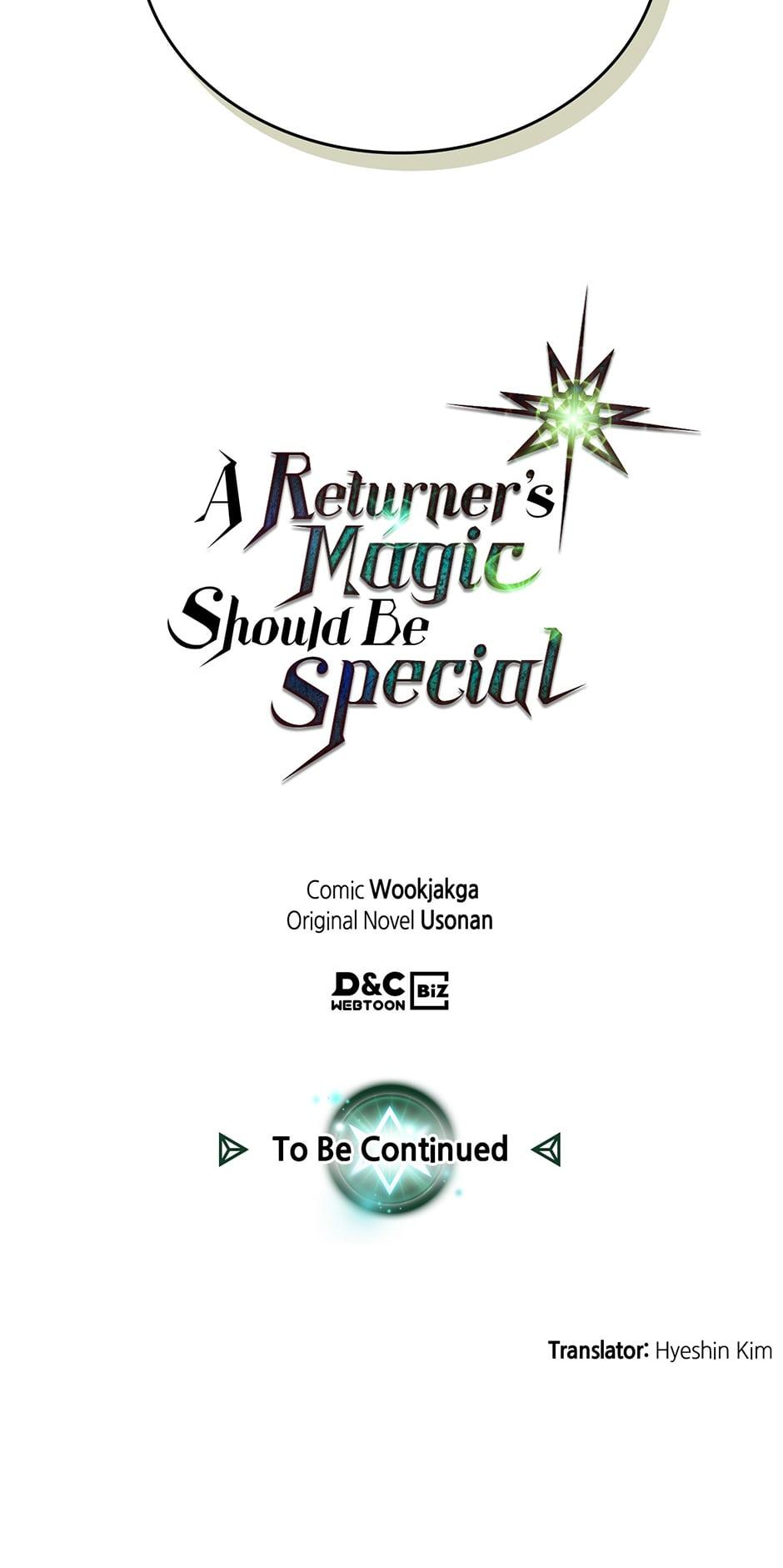 Read A Returner's Magic Should Be Special Manga Online