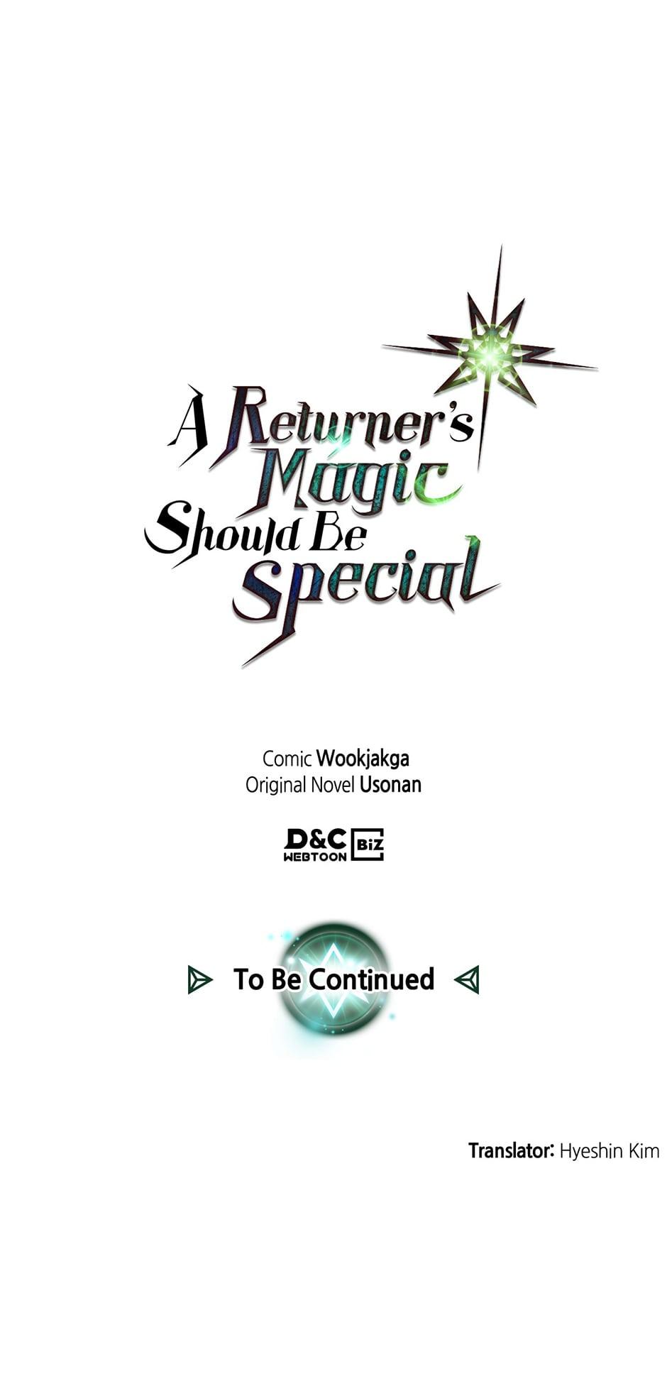 Read A Returner's Magic Should Be Special Manga Online
