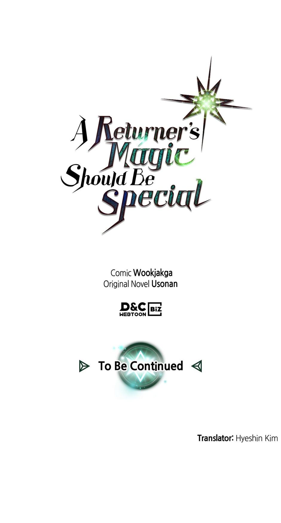 Read A Returner's Magic Should Be Special Manga Online
