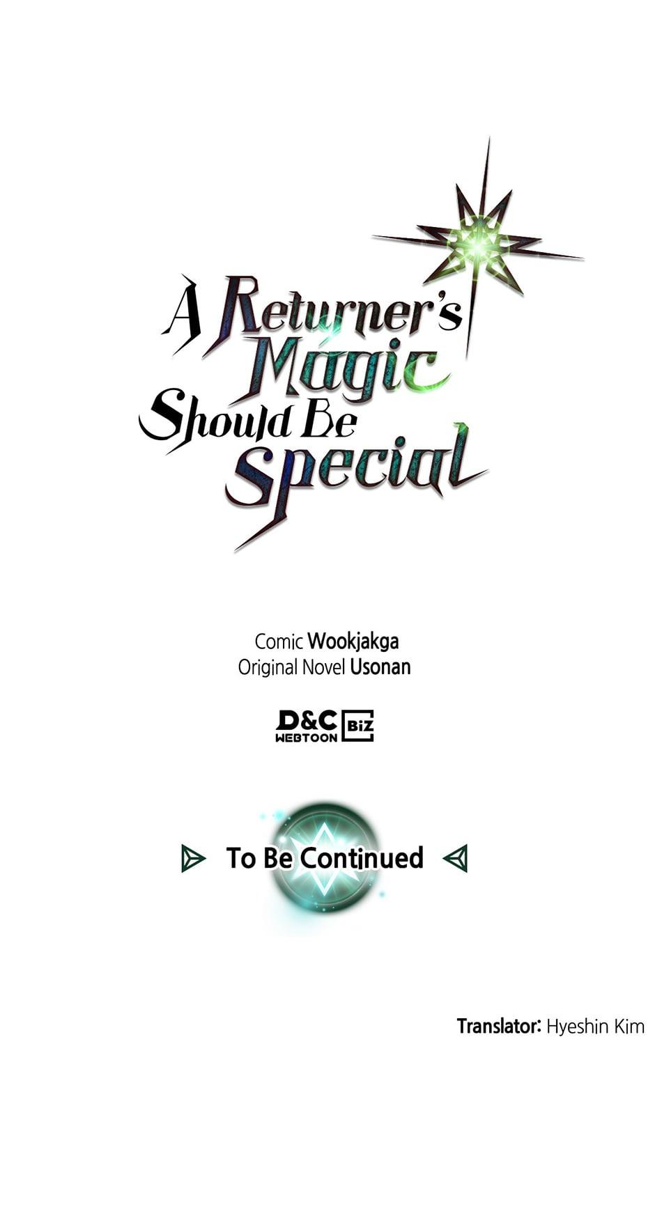 Read A Returner's Magic Should Be Special Manga Online