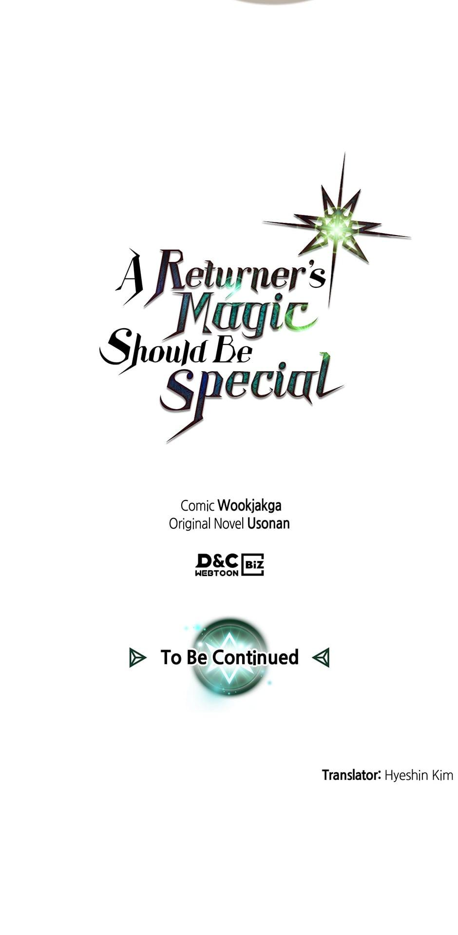 Read A Returner's Magic Should Be Special Manga Online