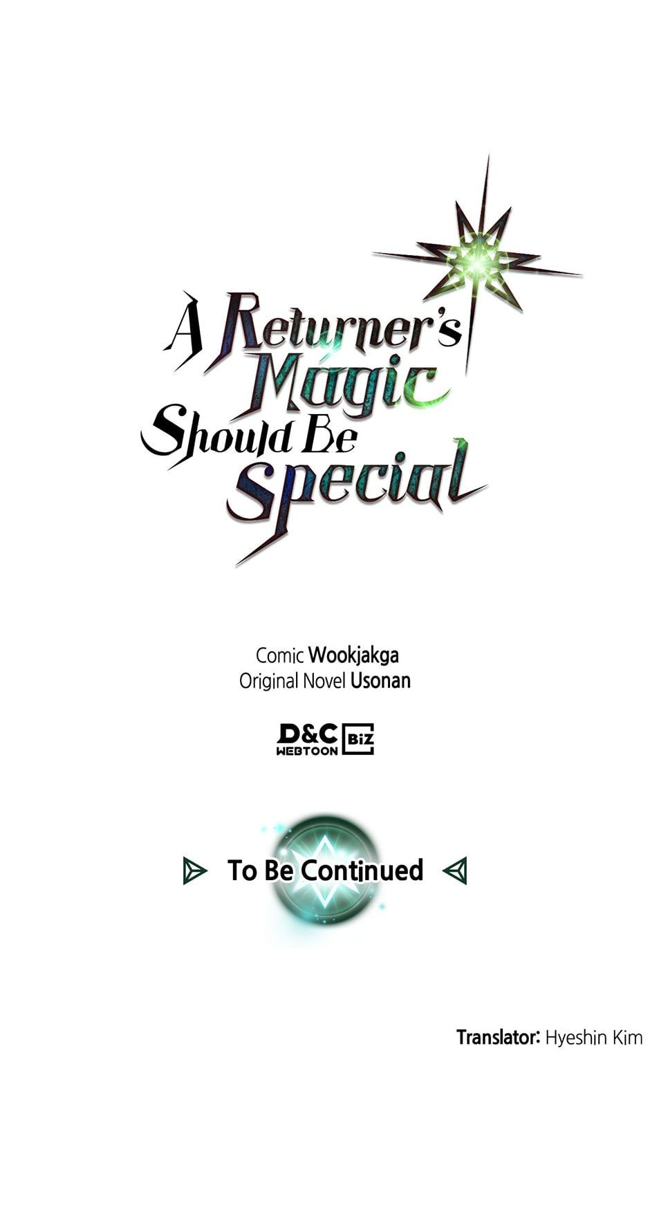 Read A Returner's Magic Should Be Special Manga Online