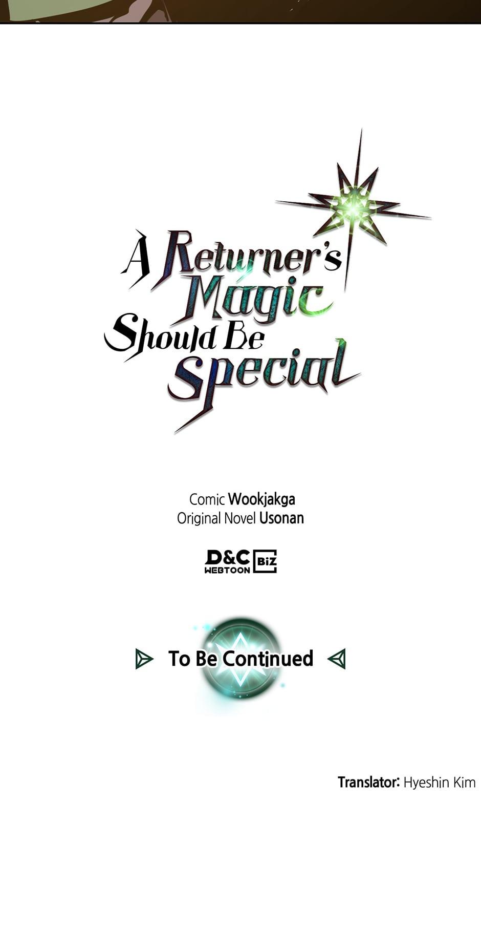 Read A Returner's Magic Should Be Special Manga Online