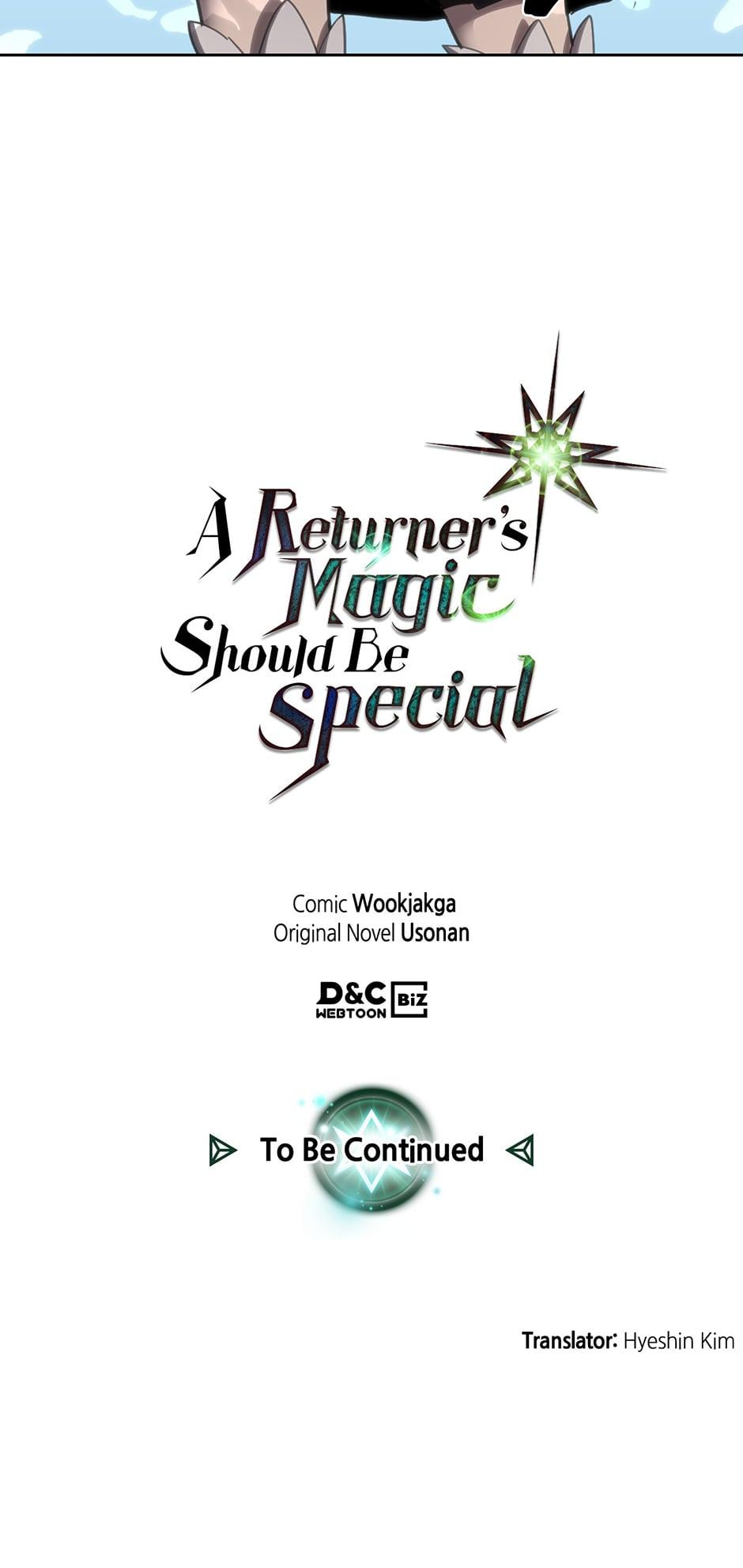 Read A Returner's Magic Should Be Special Manga Online