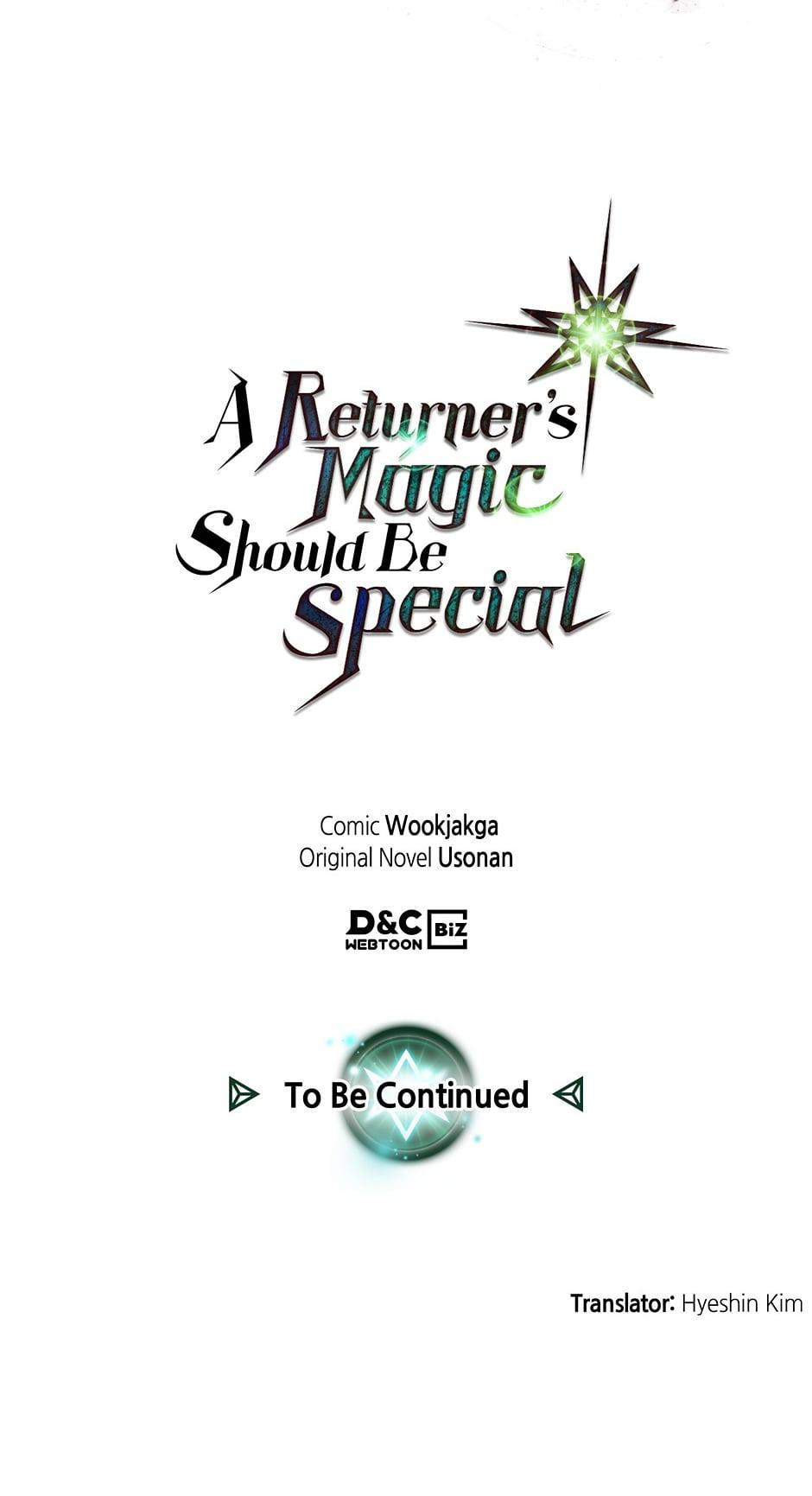 Read A Returner's Magic Should Be Special Manga Online