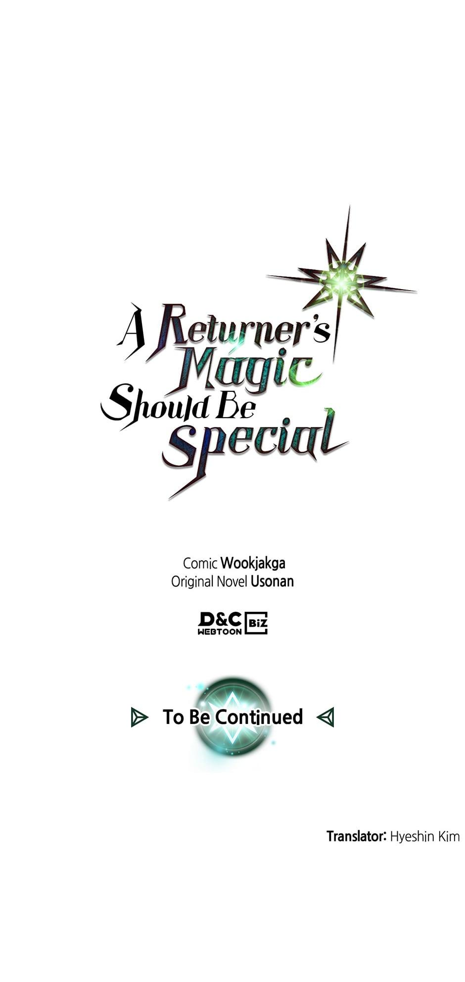 Read A Returner's Magic Should Be Special Manga Online