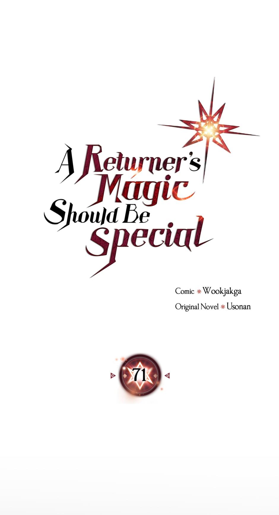 Read A Returner's Magic Should Be Special Manga Online