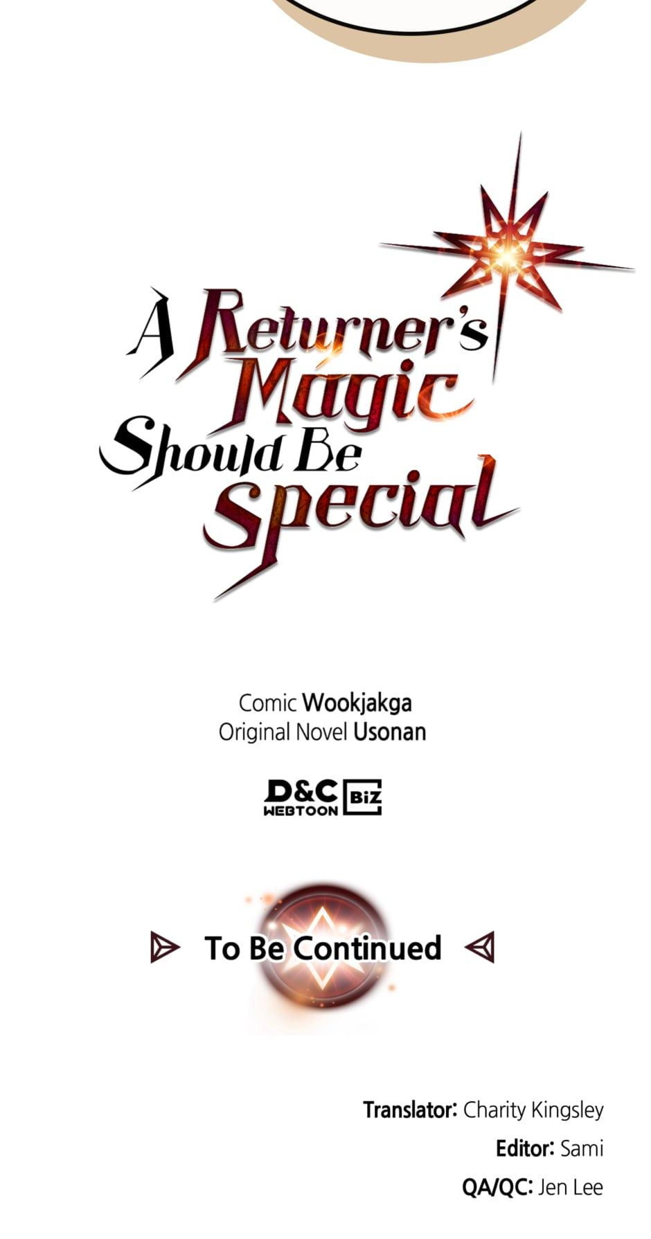 Read A Returner's Magic Should Be Special Manga Online