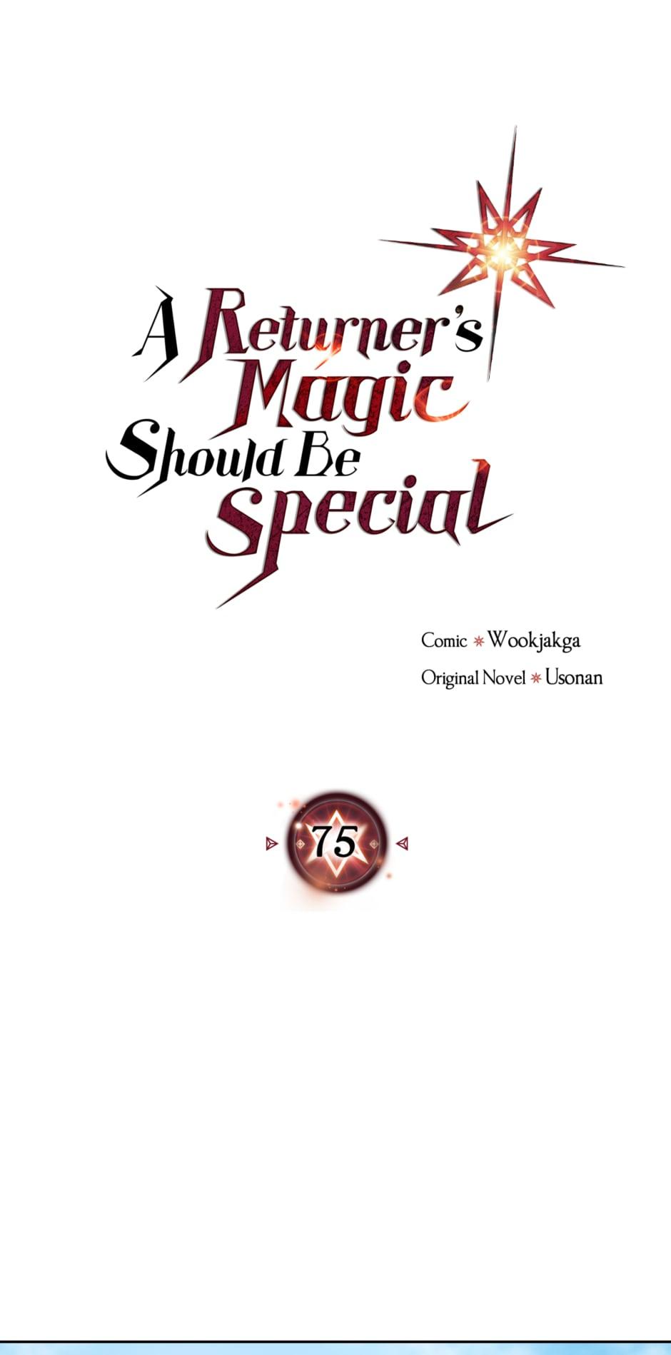 Read A Returner's Magic Should Be Special Manga Online