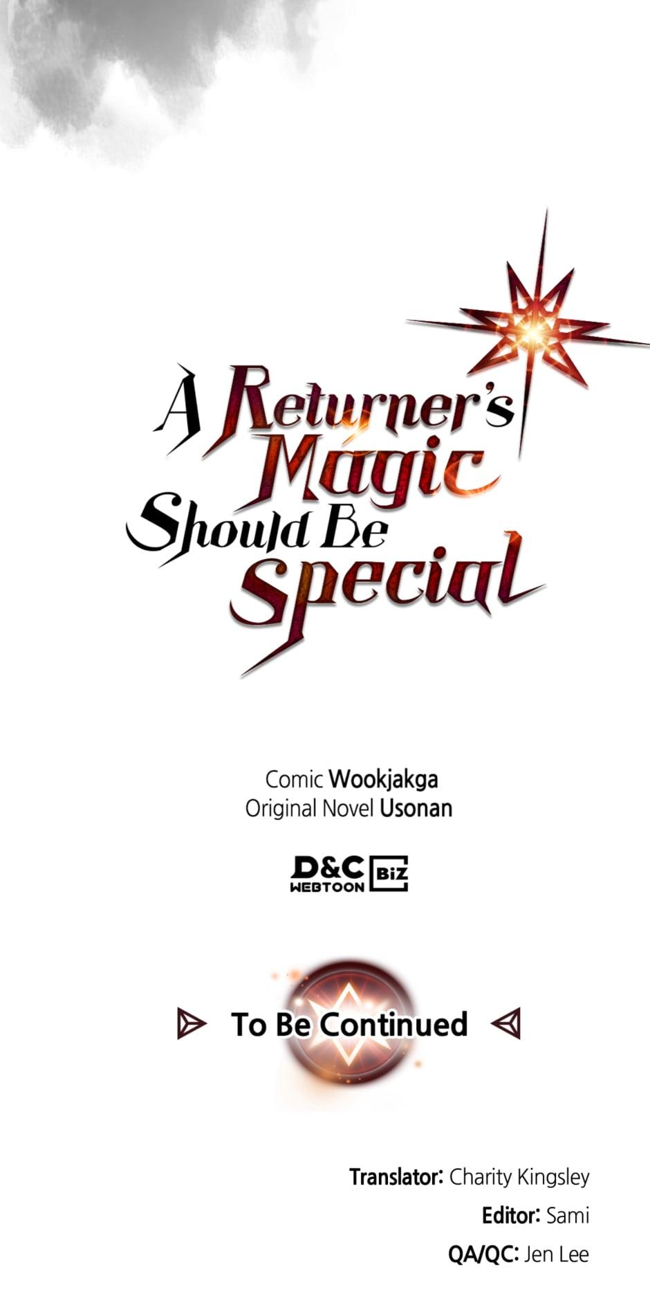 Read A Returner's Magic Should Be Special Manga Online