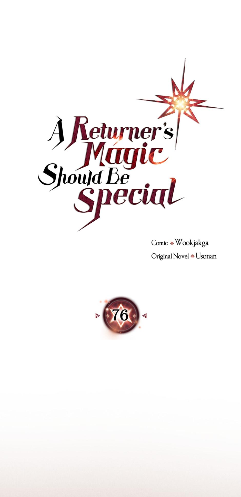 Read A Returner's Magic Should Be Special Manga Online