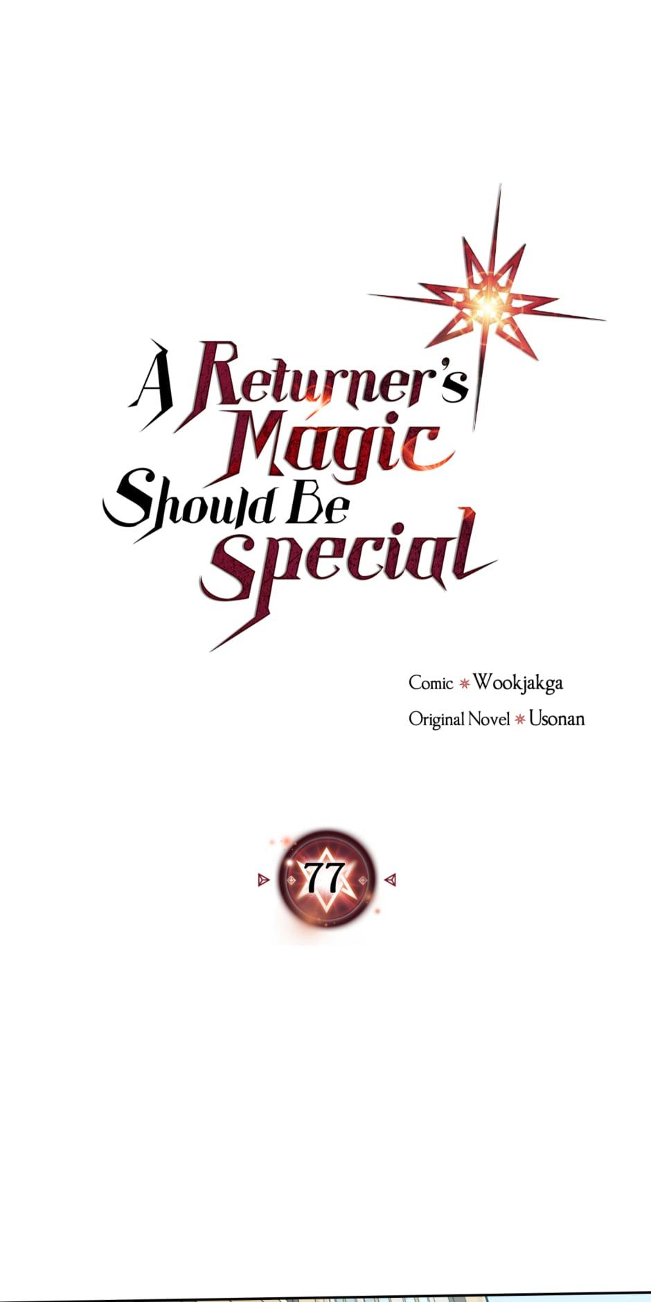 Read A Returner's Magic Should Be Special Manga Online