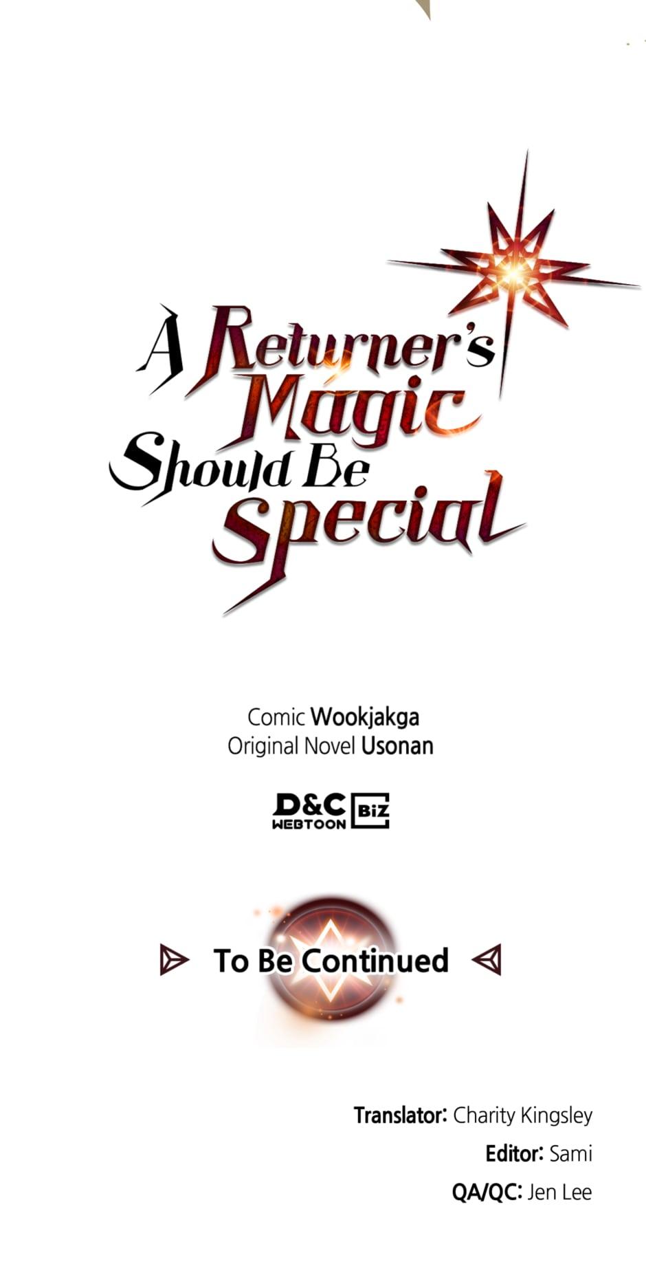 Read A Returner's Magic Should Be Special Manga Online